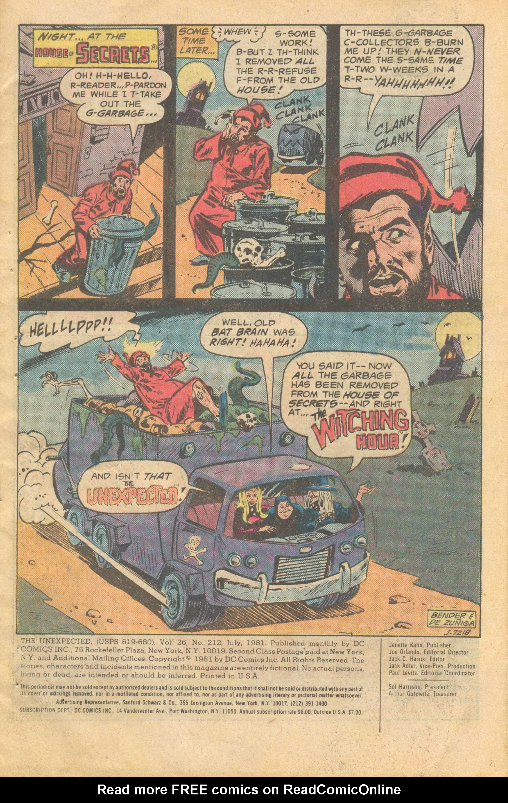 Read online Tales of the Unexpected comic -  Issue #212 - 3