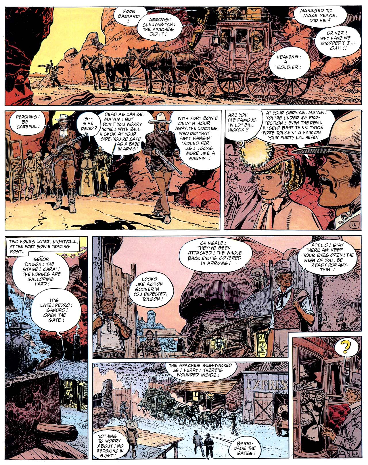 Read online Epic Graphic Novel: Blueberry comic -  Issue #3 - 55