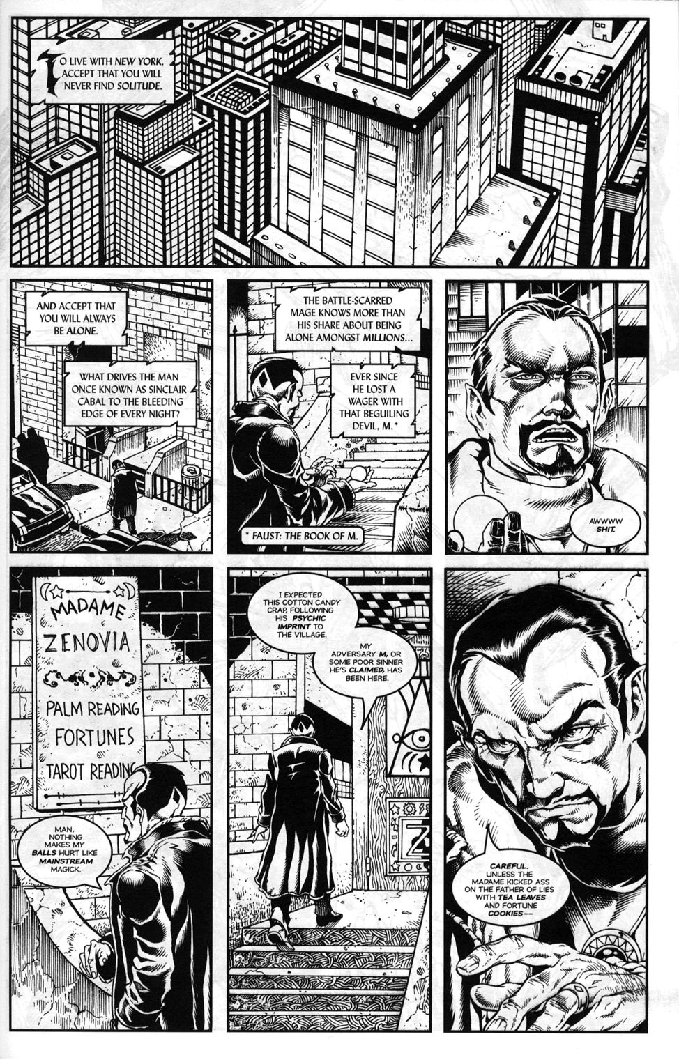 Read online Faust: Singha's Talons comic -  Issue #1 - 5