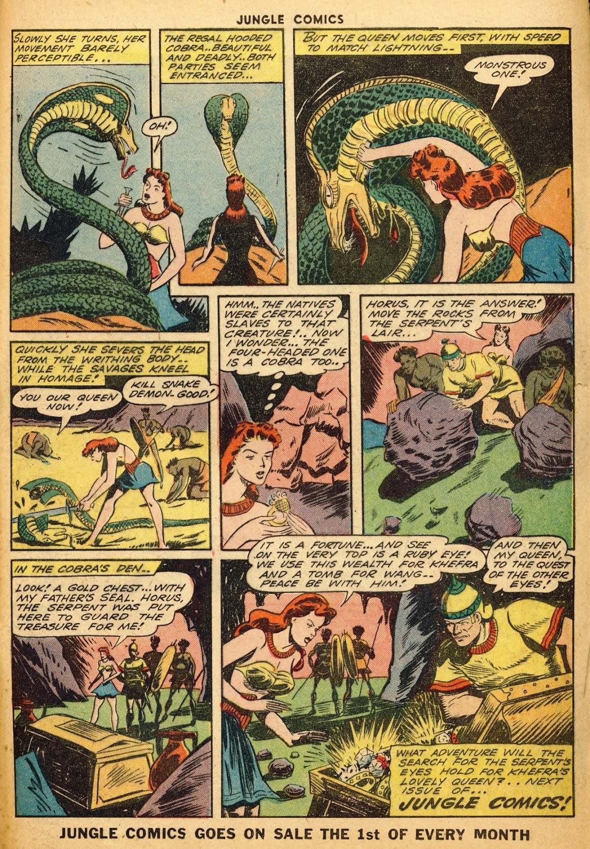 Read online Jungle Comics comic -  Issue #51 - 43