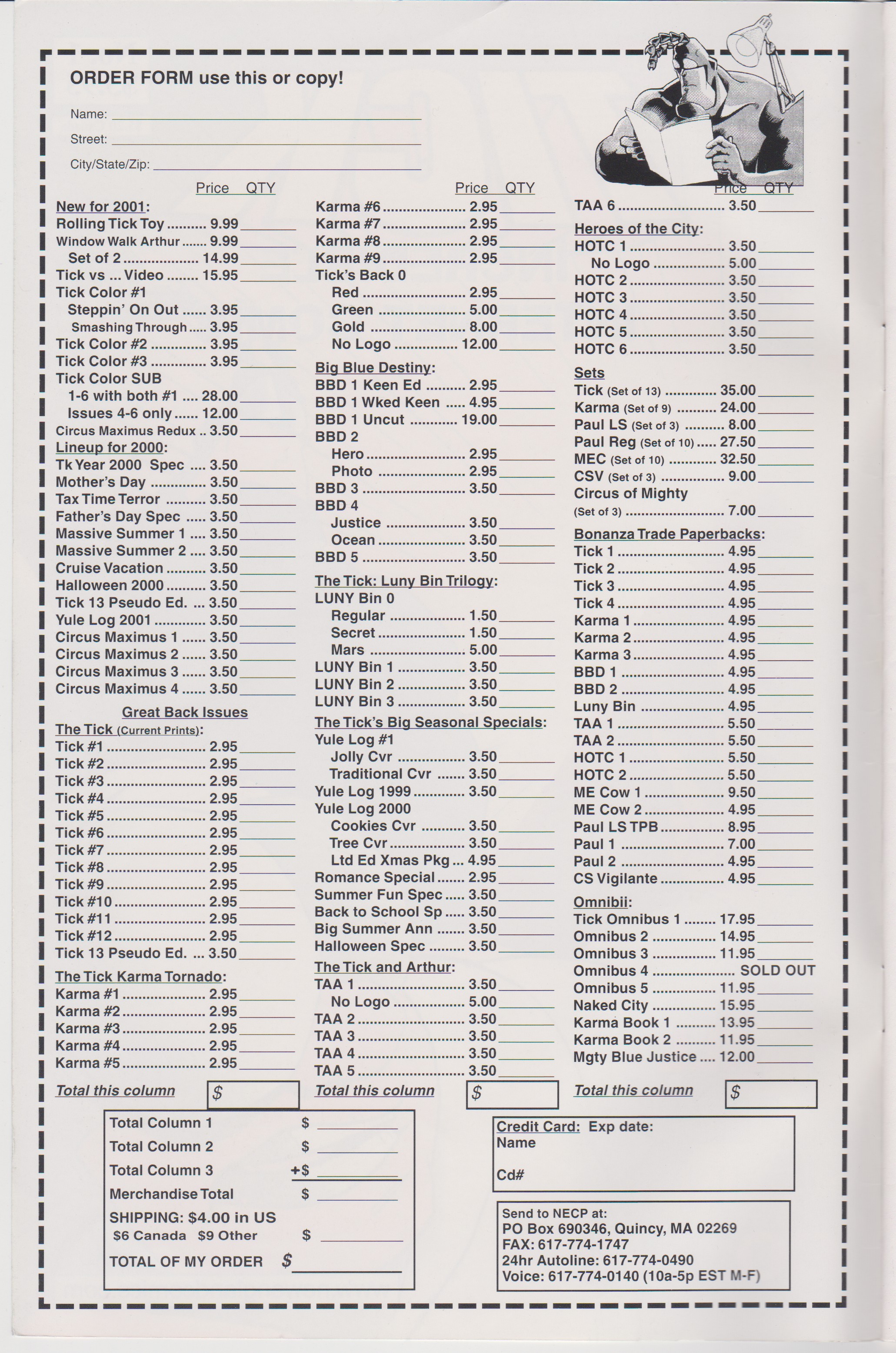 Read online The Tick Incredible Internet Comic comic -  Issue # Full - 21