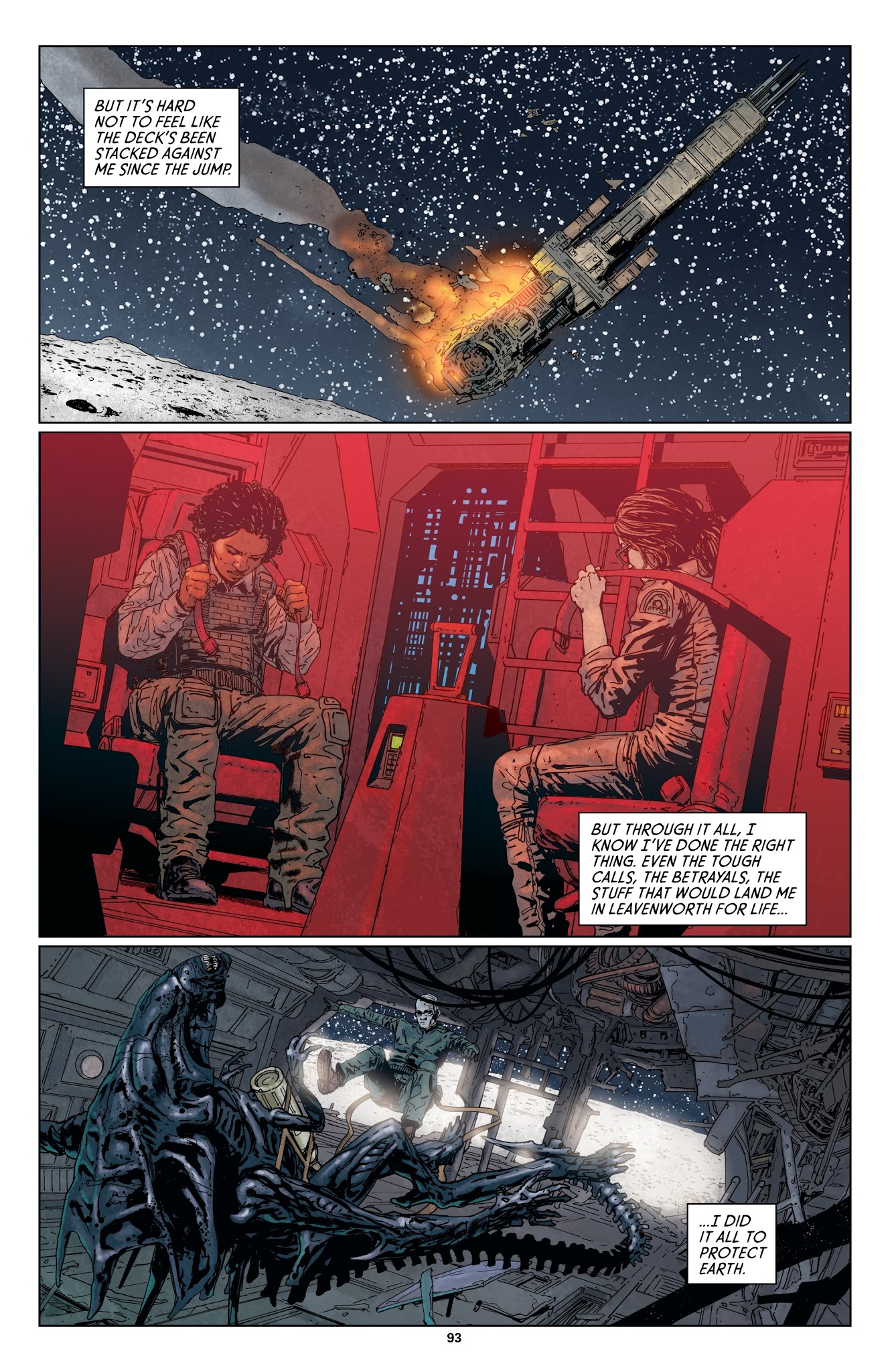 Read online Aliens: Defiance comic -  Issue # _TPB 2 - 92