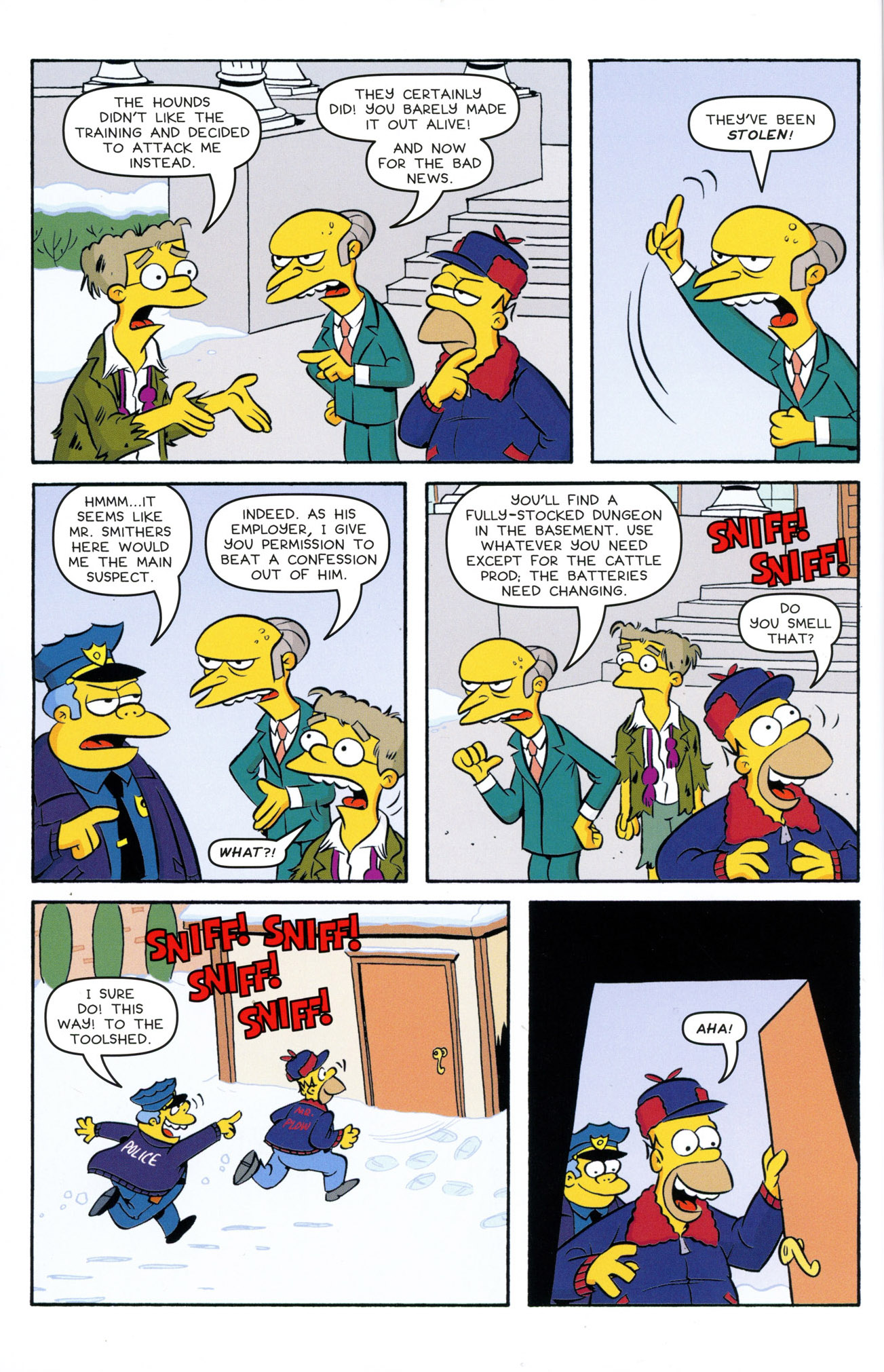 Read online The Simpsons Winter Wingding comic -  Issue #10 - 18