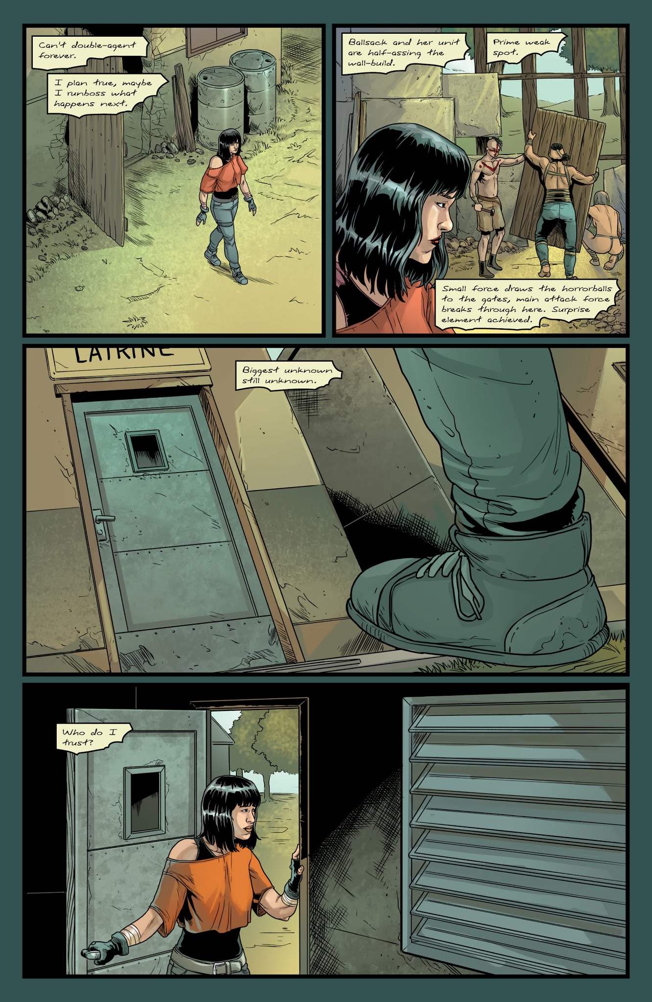 Read online Crossed Plus One Hundred: Mimic comic -  Issue #3 - 23