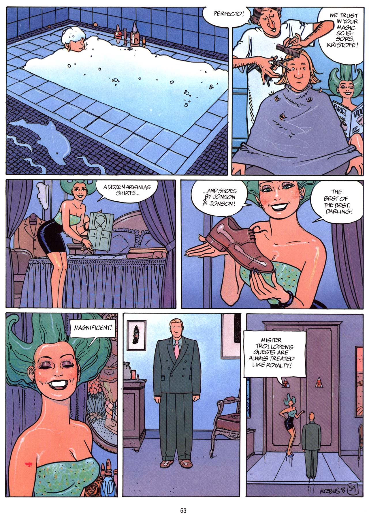 Read online Epic Graphic Novel: Moebius comic -  Issue # TPB 9 - 65