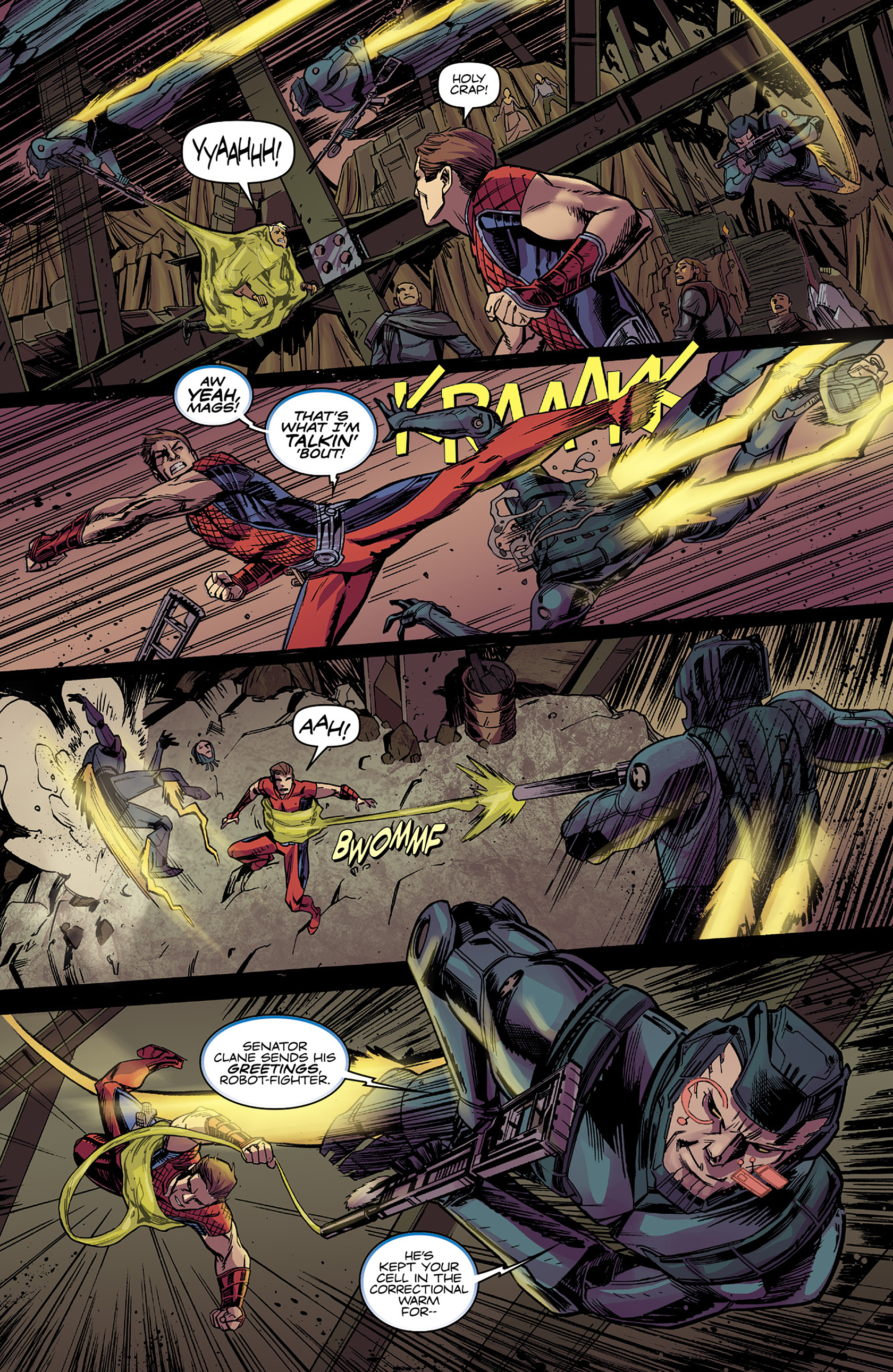 Read online Magnus Robot Fighter (2014) comic -  Issue #5 - 15
