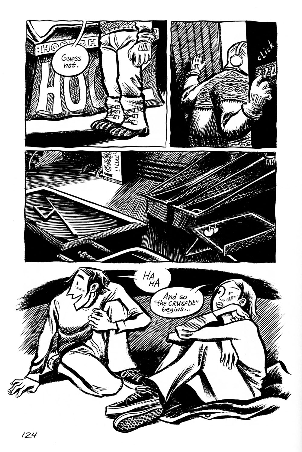 Blankets issue 1 - Page 122