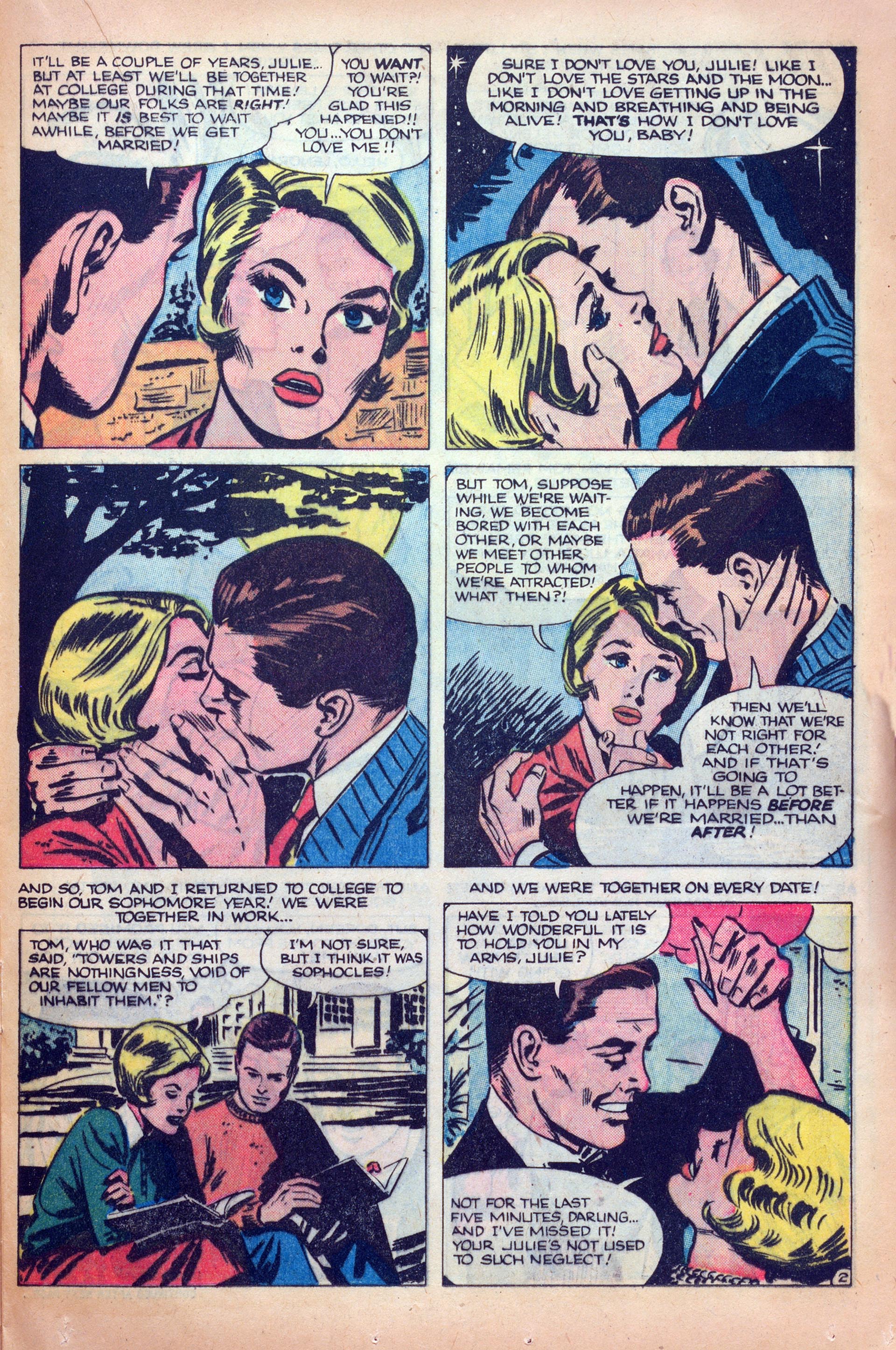 Read online Love Romances comic -  Issue #84 - 17