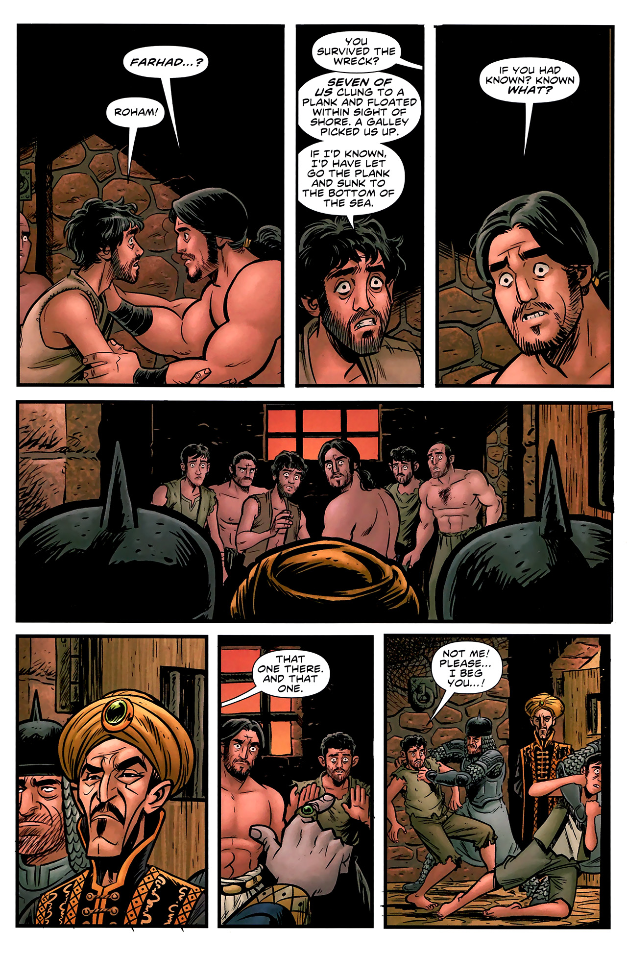 Read online Prince of Persia: Before the Sandstorm comic -  Issue #4 - 10