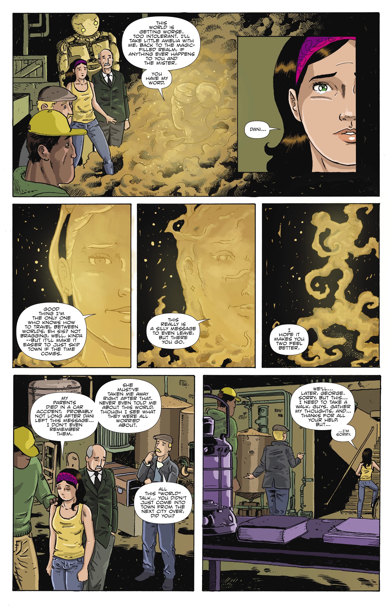 Read online Amelia Cole and the Unknown World comic -  Issue # TPB - 98