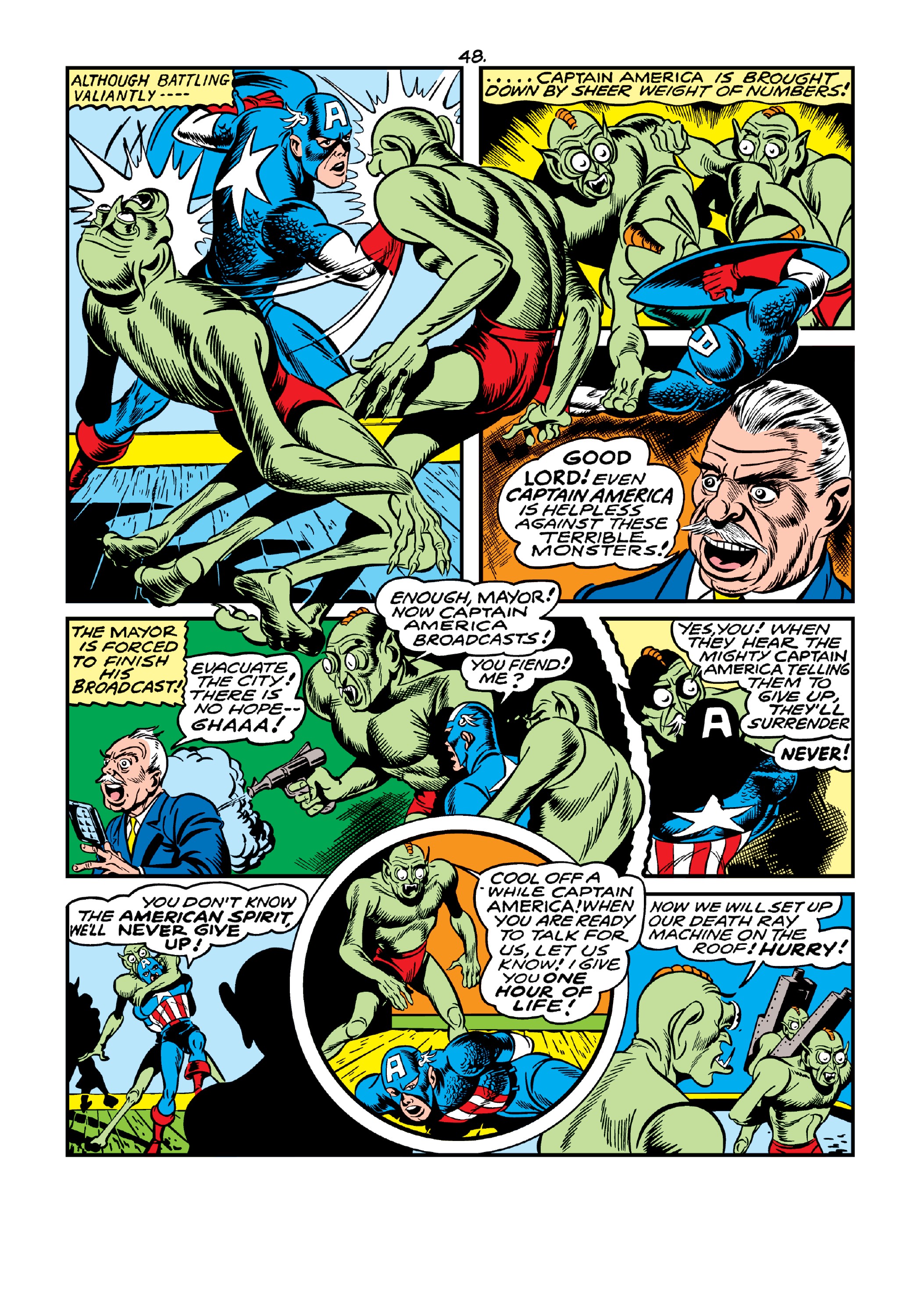 Read online Marvel Masterworks: Golden Age Captain America comic -  Issue # TPB 4 (Part 2) - 89