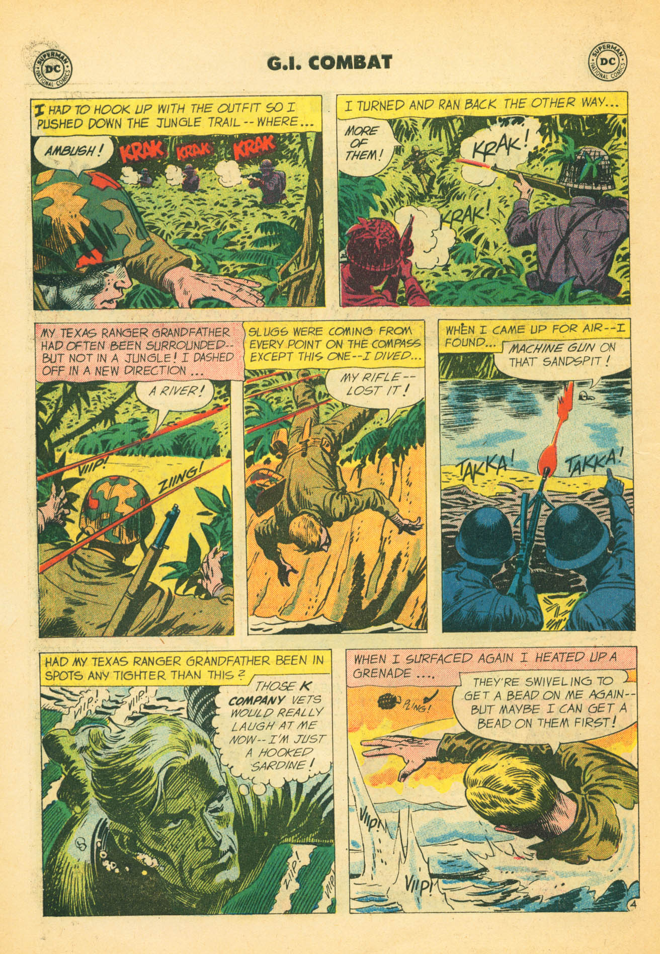 Read online G.I. Combat (1952) comic -  Issue #74 - 22