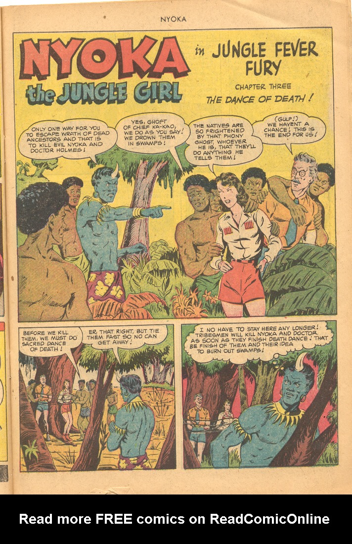Read online Nyoka the Jungle Girl (1945) comic -  Issue #56 - 19