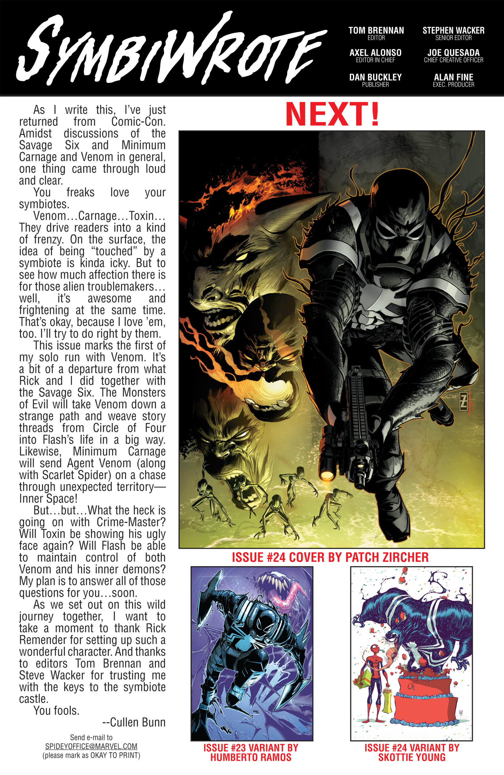 Read online Venom (2011) comic -  Issue #23 - 21