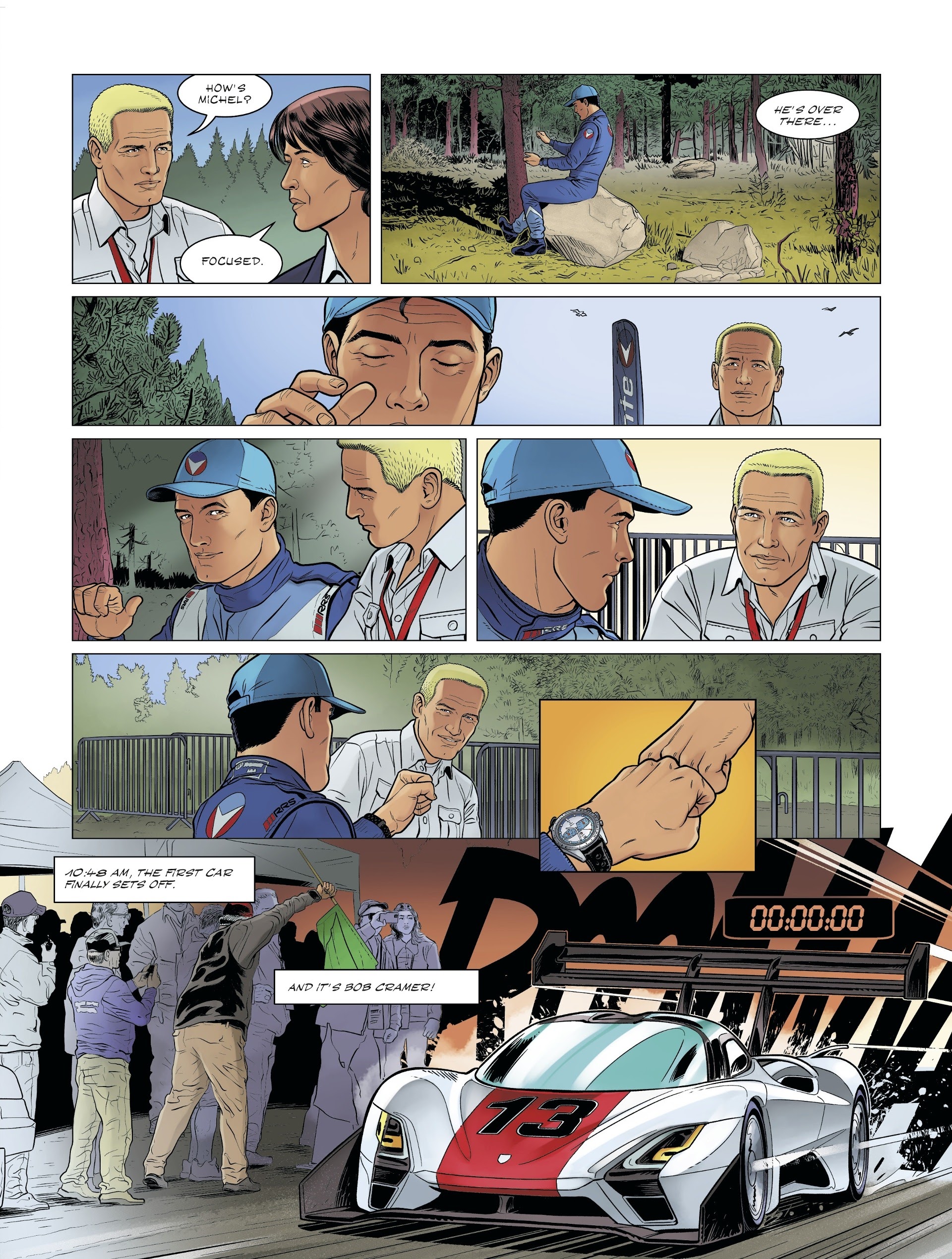 Read online Michel Vaillant comic -  Issue #10 - 42