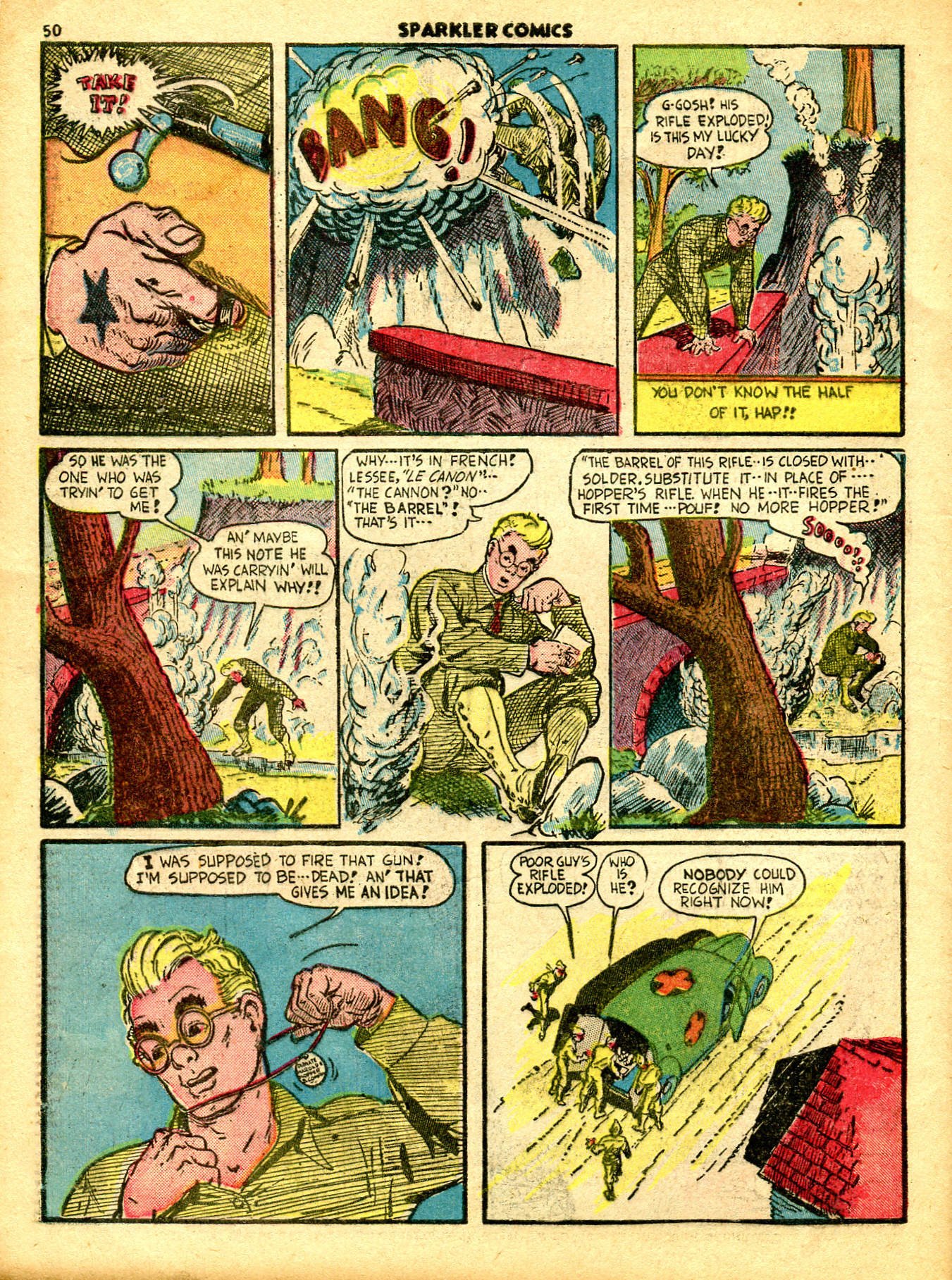 Read online Sparkler Comics comic -  Issue #17 - 48