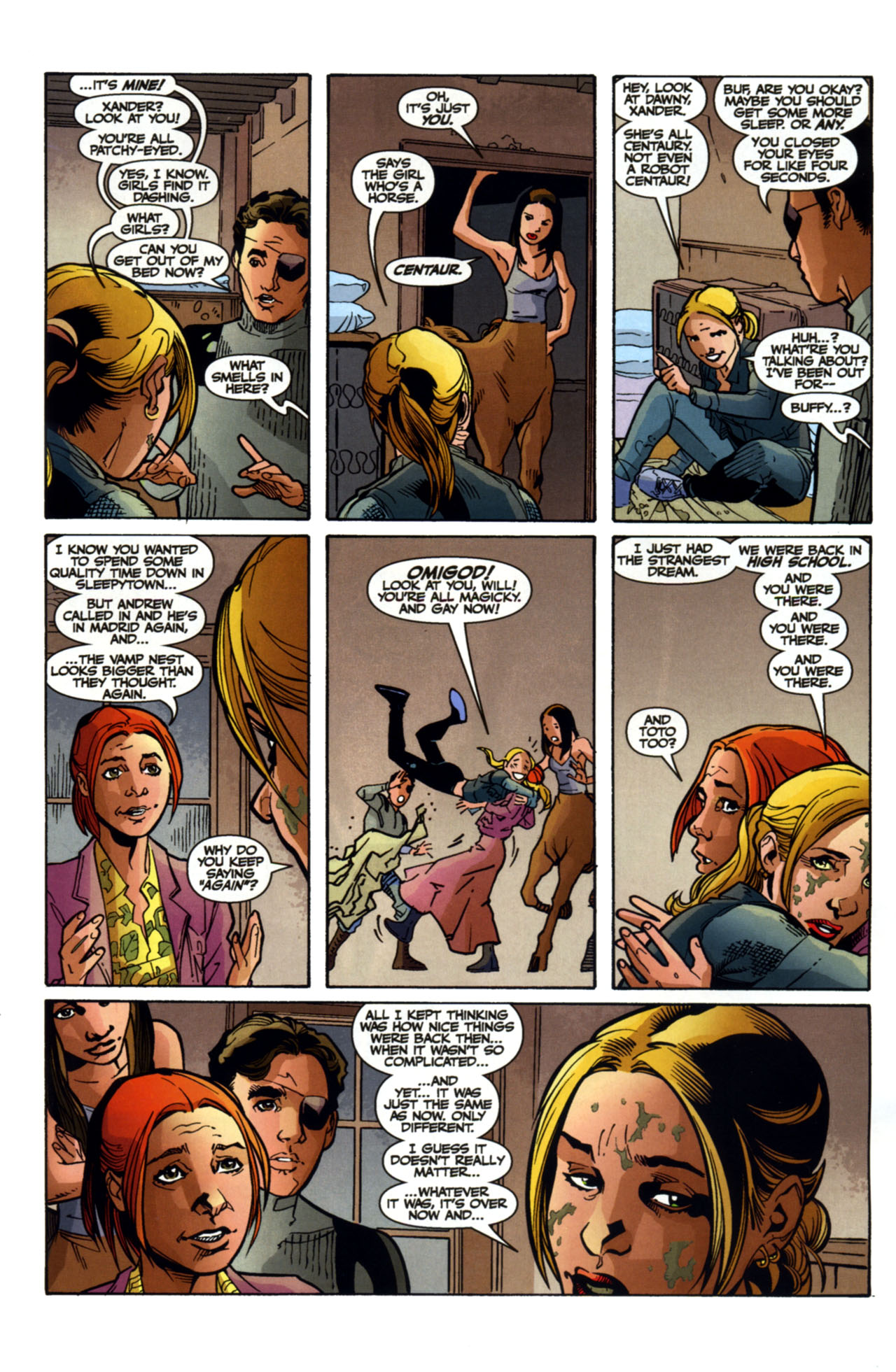 Read online Buffy the Vampire Slayer Season Eight comic -  Issue #20 - 24