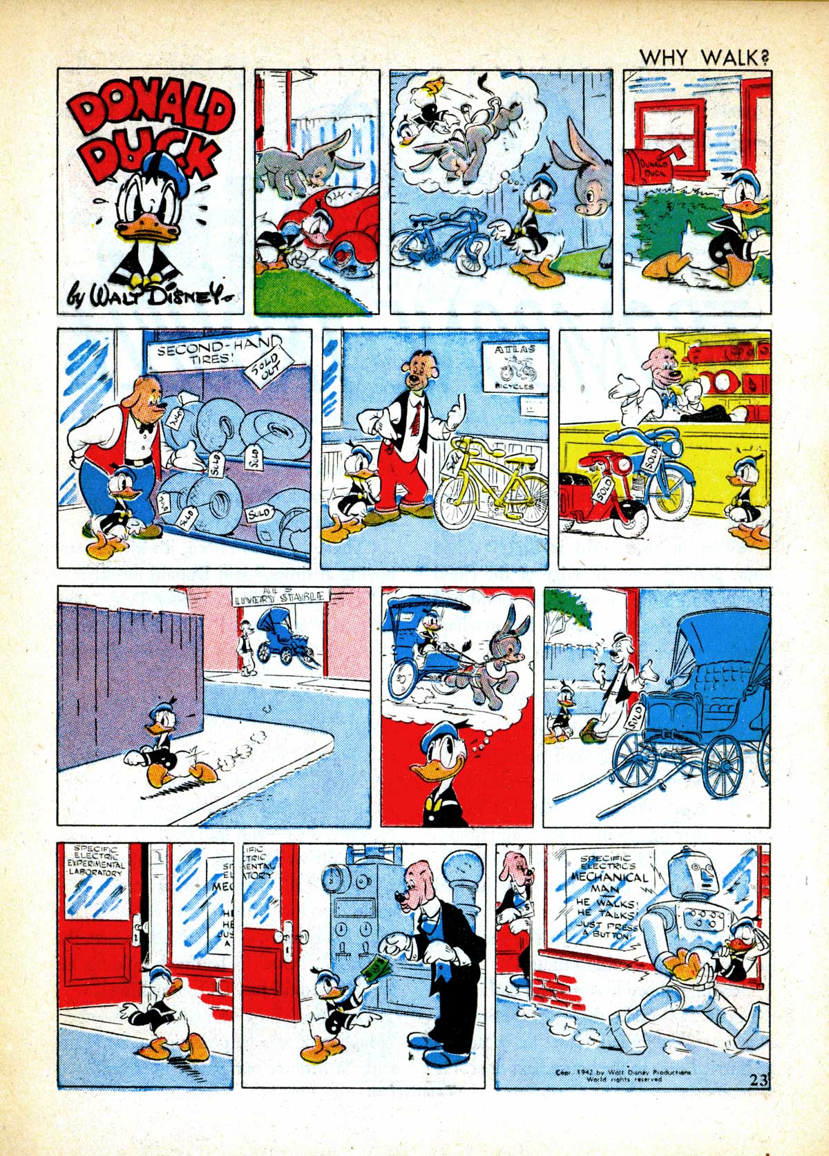 Read online Walt Disney's Comics and Stories comic -  Issue #32 - 25