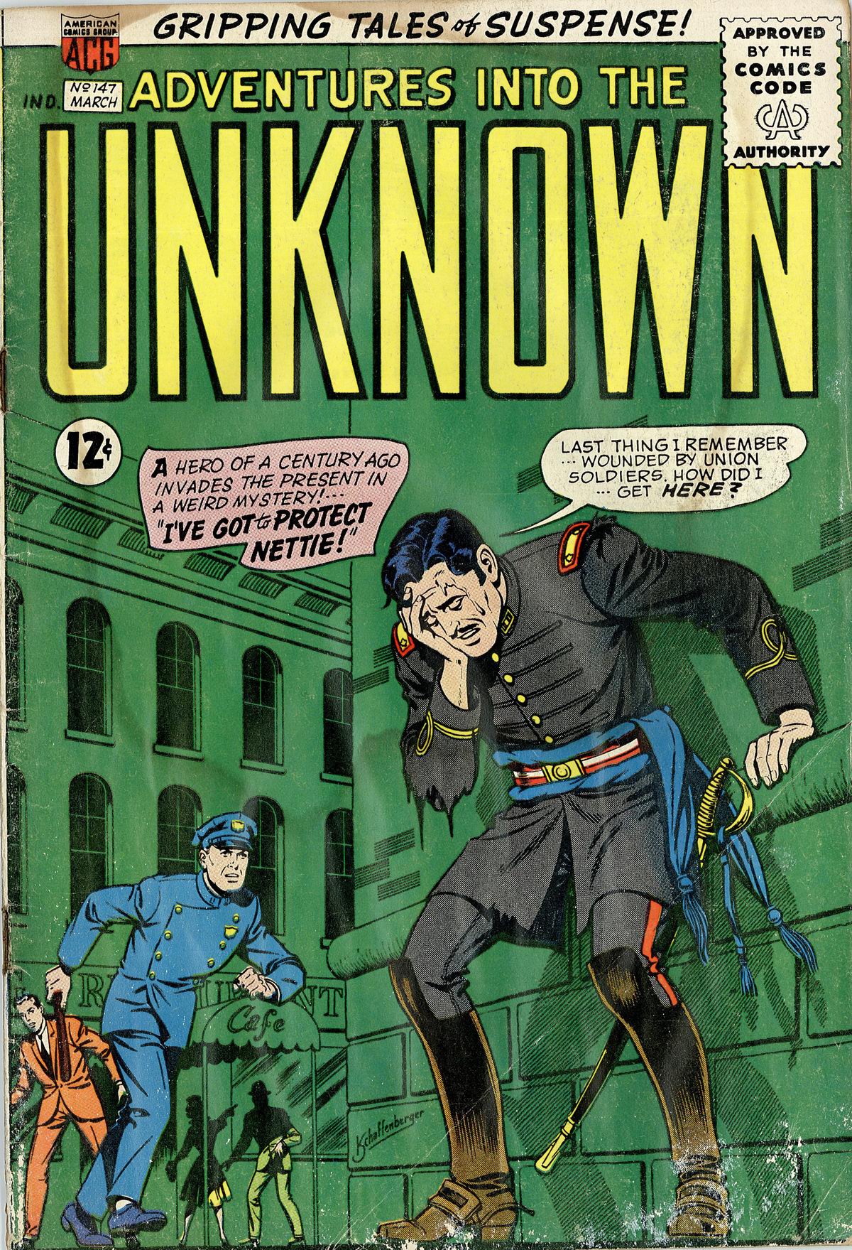 Read online Adventures Into The Unknown comic -  Issue #147 - 1