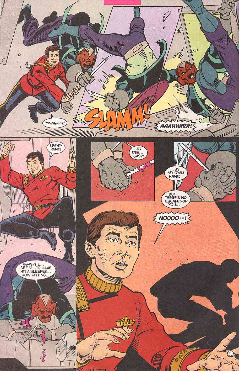 Read online Star Trek (1989) comic -  Issue #31 - 18