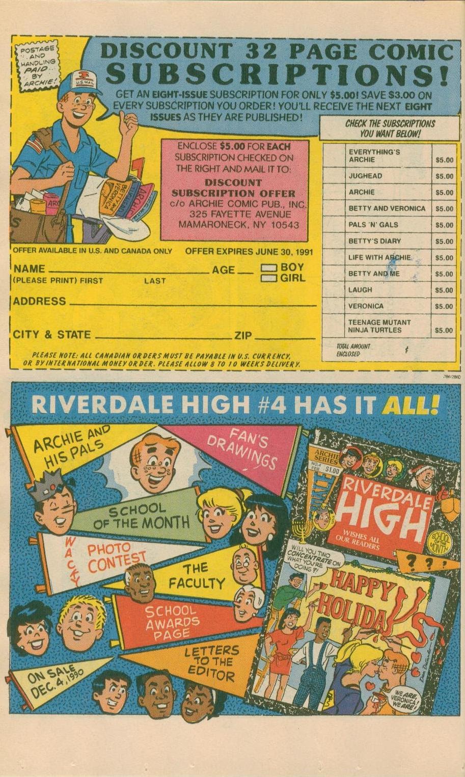 Read online Teenage Mutant Ninja Turtles Meet Archie comic -  Issue # Full - 48