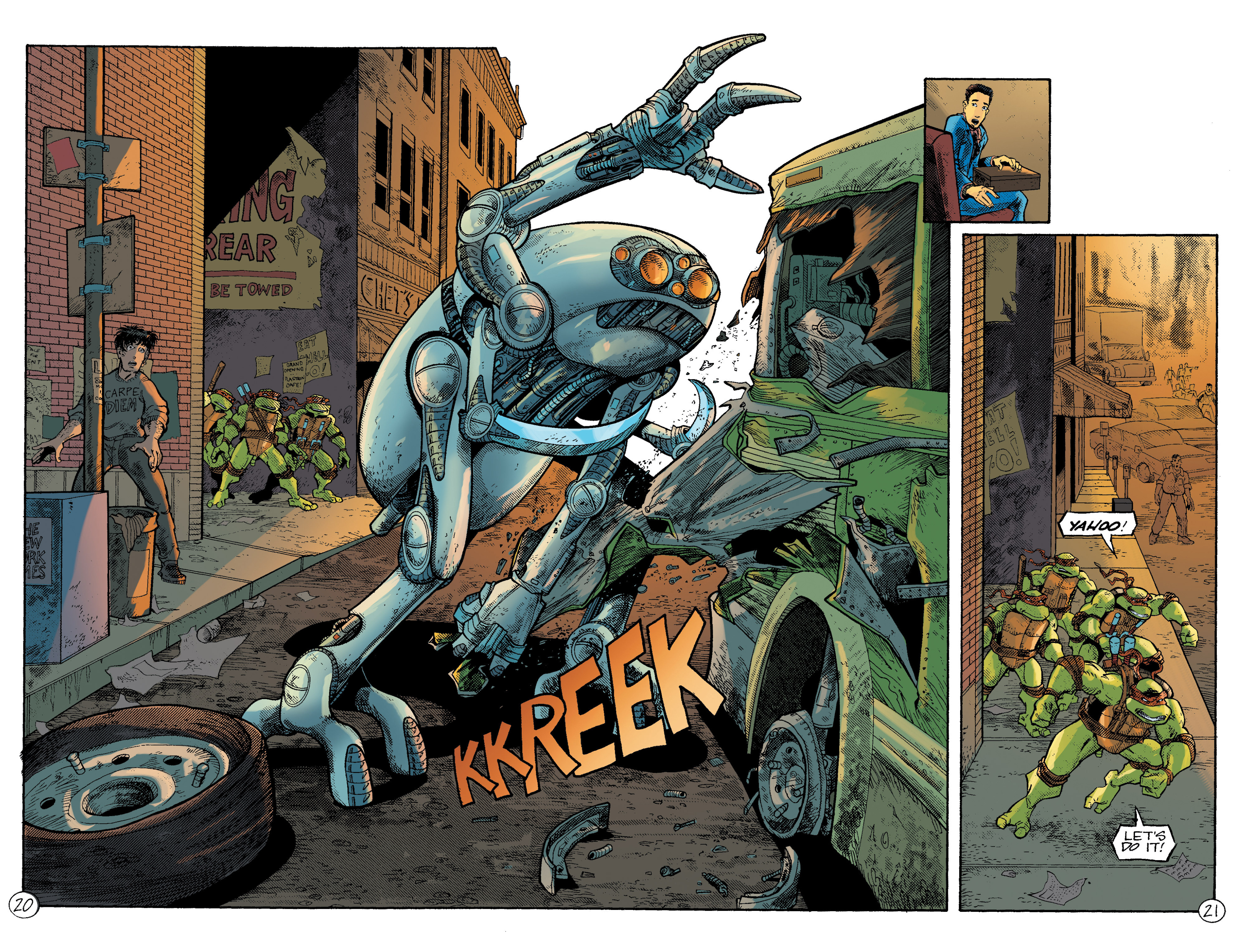 Read online Teenage Mutant Ninja Turtles Color Classics (2015) comic -  Issue #5 - 22