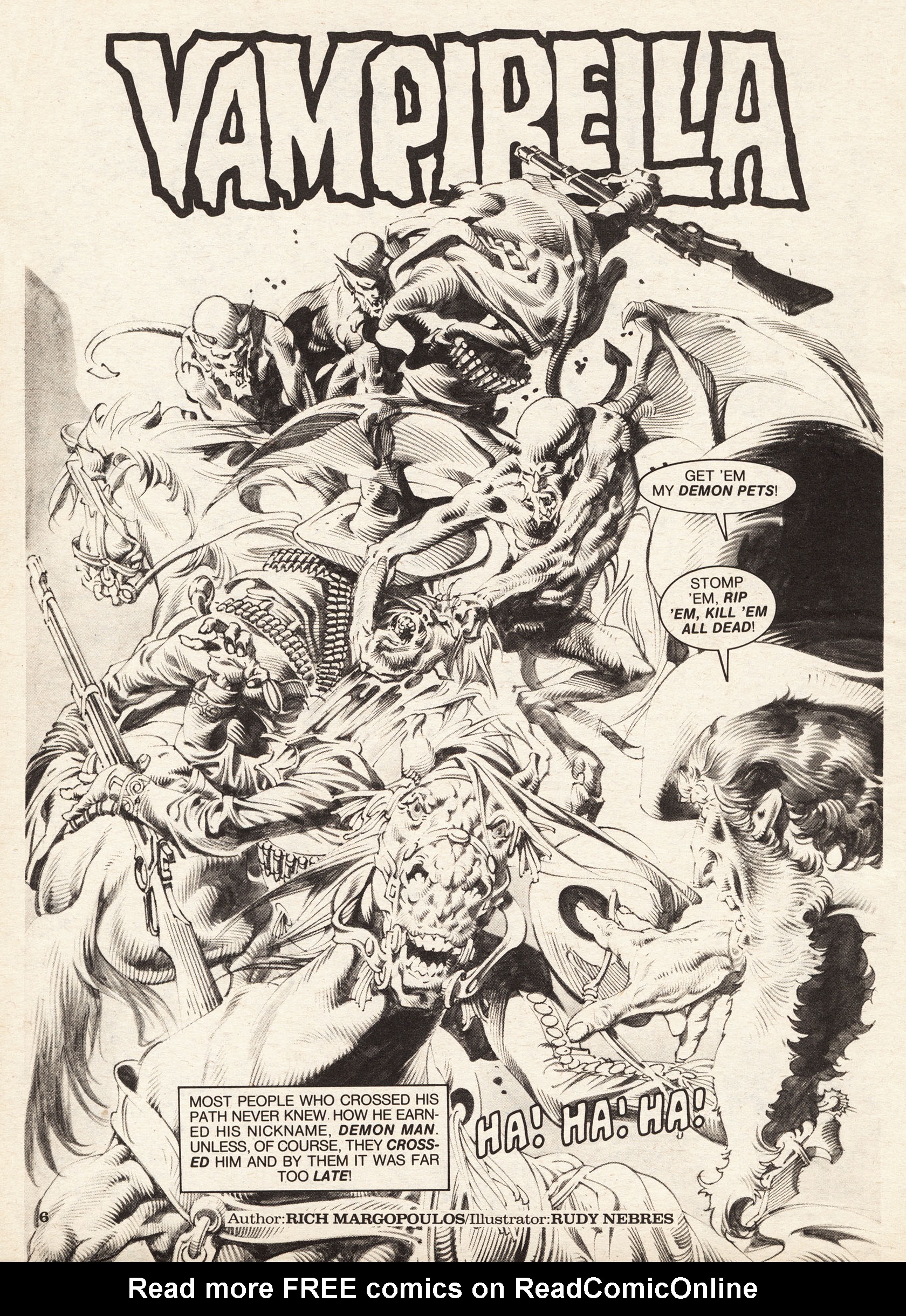 Read online Vampirella (1969) comic -  Issue #93 - 6