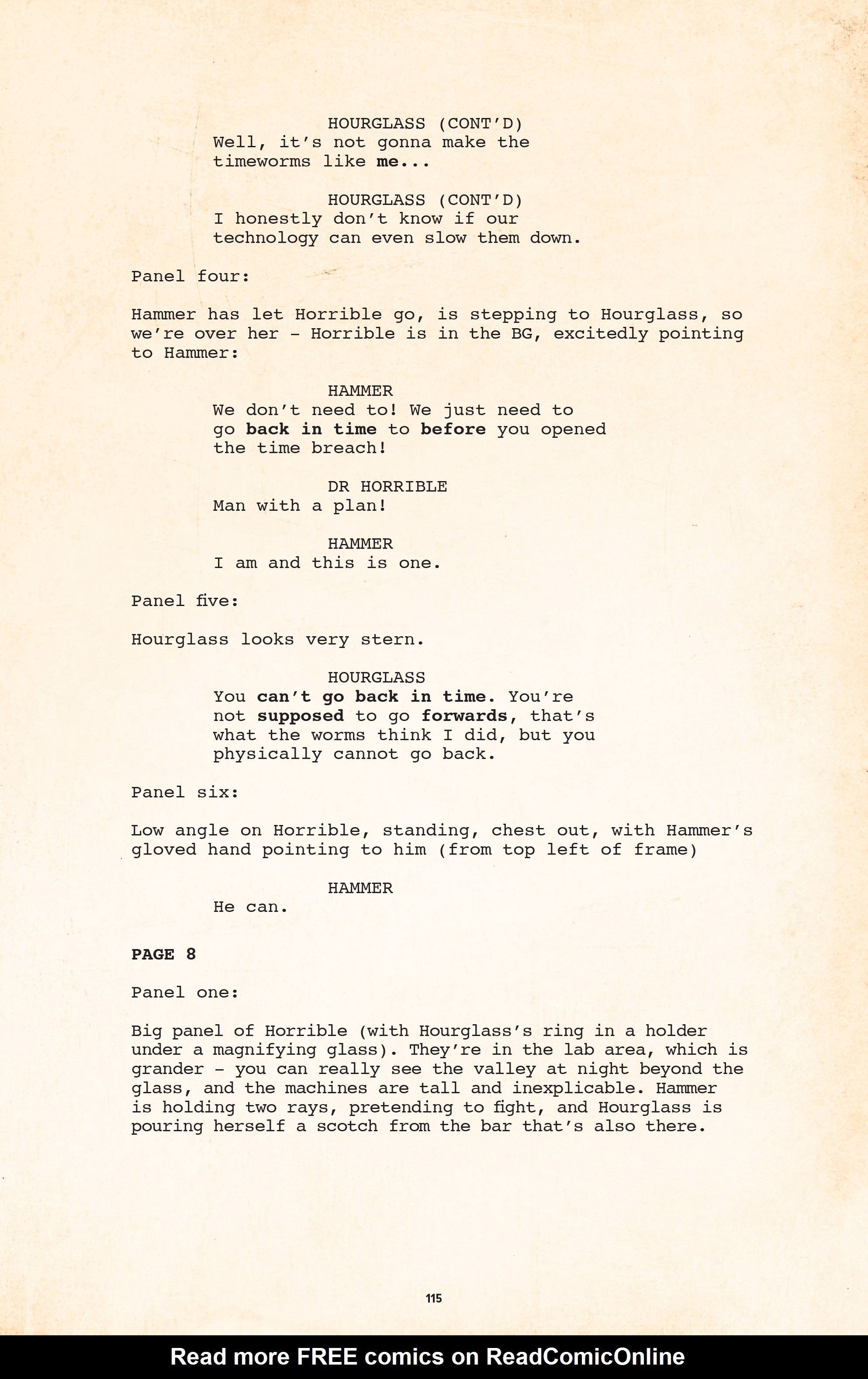 Read online Dr. Horrible and Other Horrible Stories comic -  Issue # TPB - 114