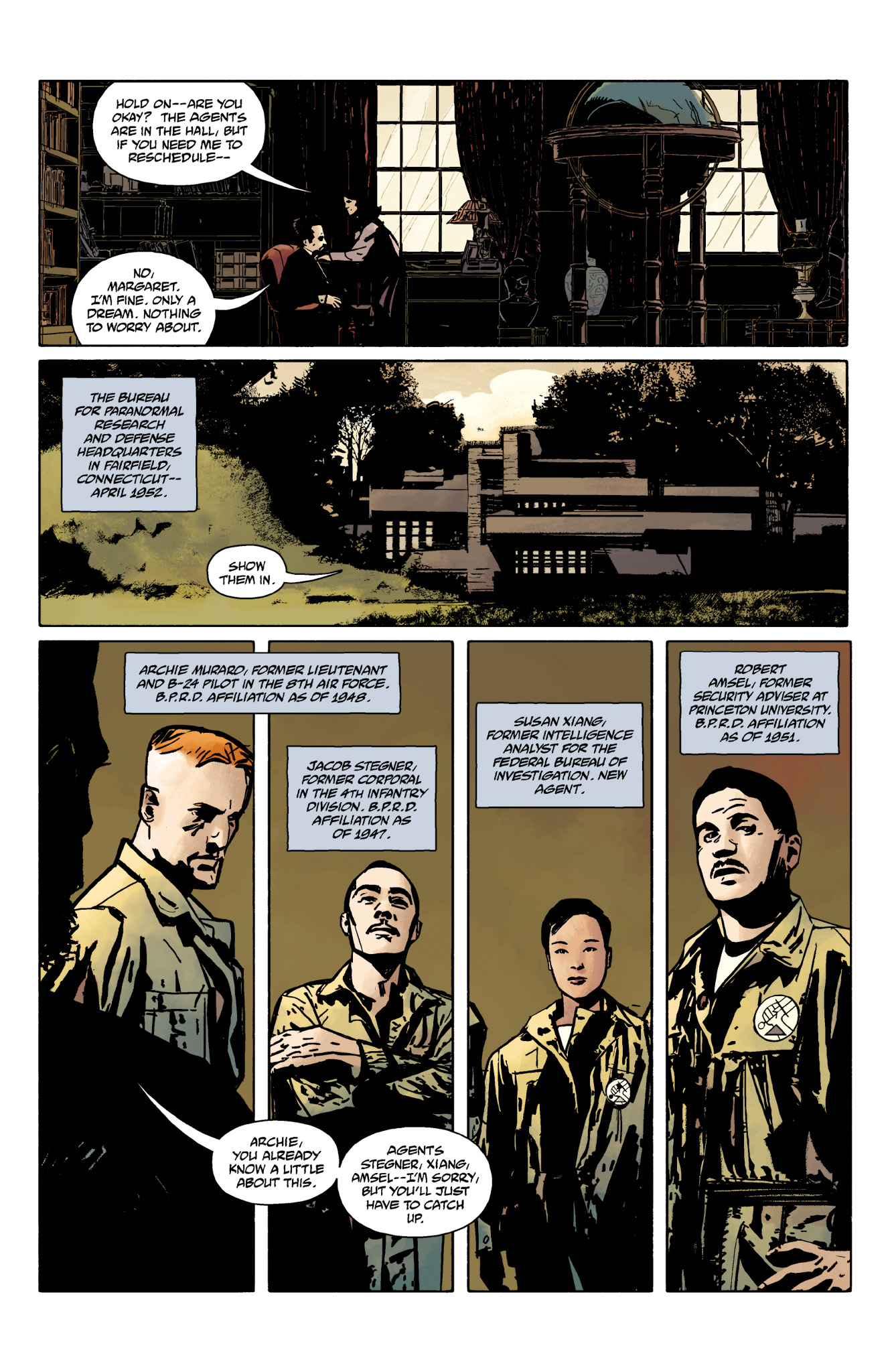 Read online Hellboy and the B.P.R.D. comic -  Issue #1 - 7