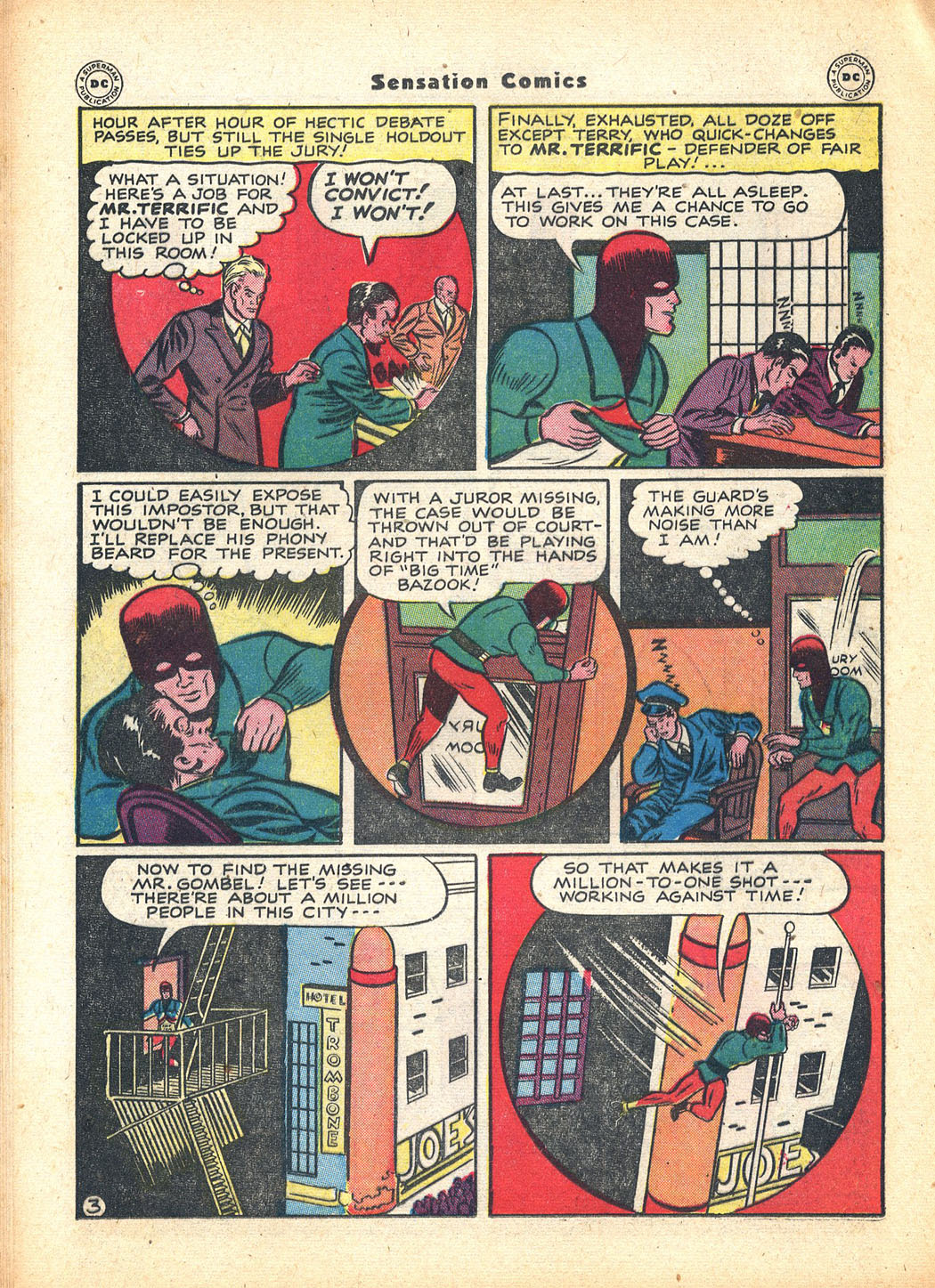 Read online Sensation (Mystery) Comics comic -  Issue #63 - 34