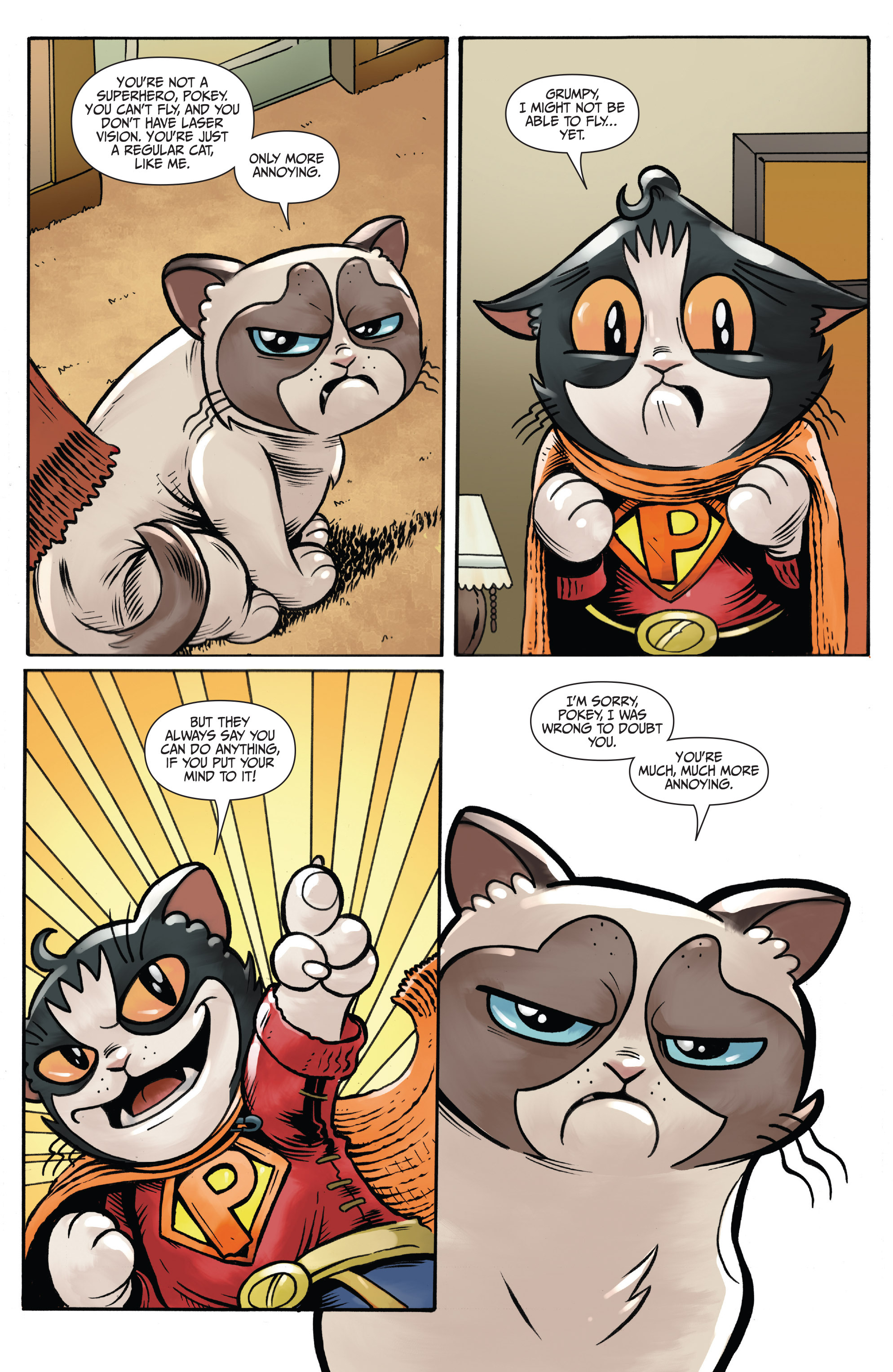 Read online Free Comic Book Day 2016 comic -  Issue # Grumpy Cat - 6