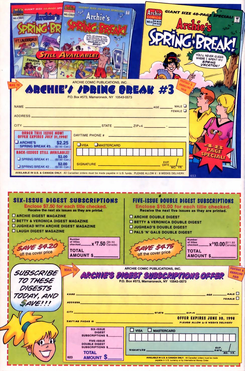 Read online Archie & Friends (1992) comic -  Issue #30 - 35