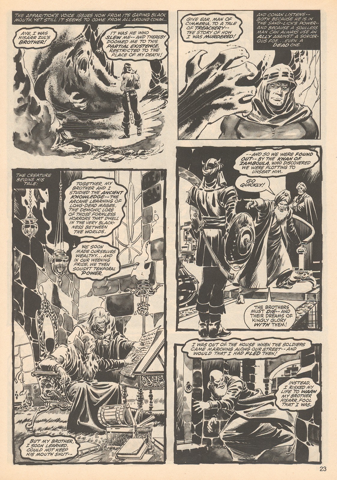 The Savage Sword Of Conan issue 54 - Page 23