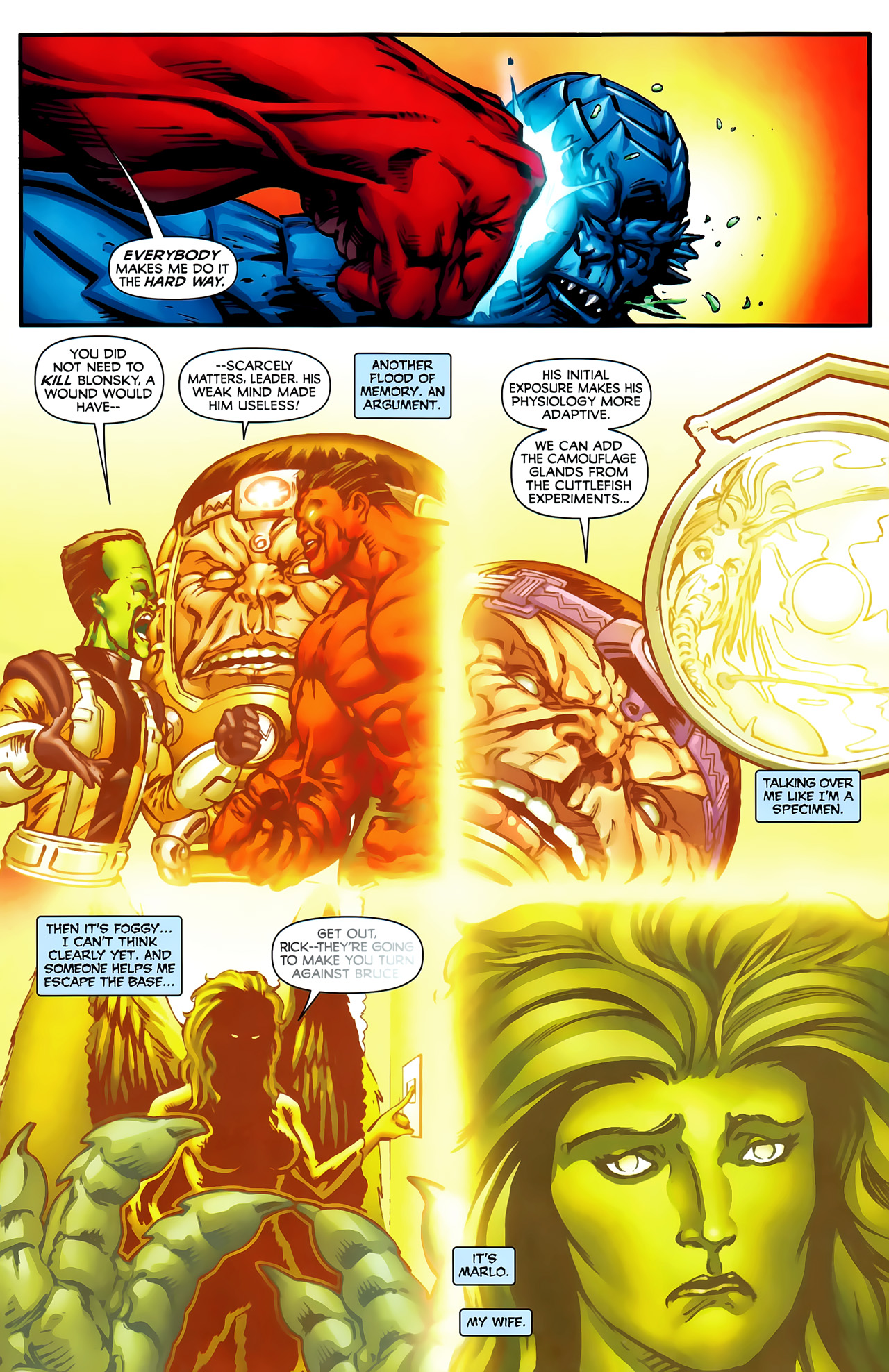 Read online Fall of the Hulks: Red Hulk comic -  Issue #3 - 7