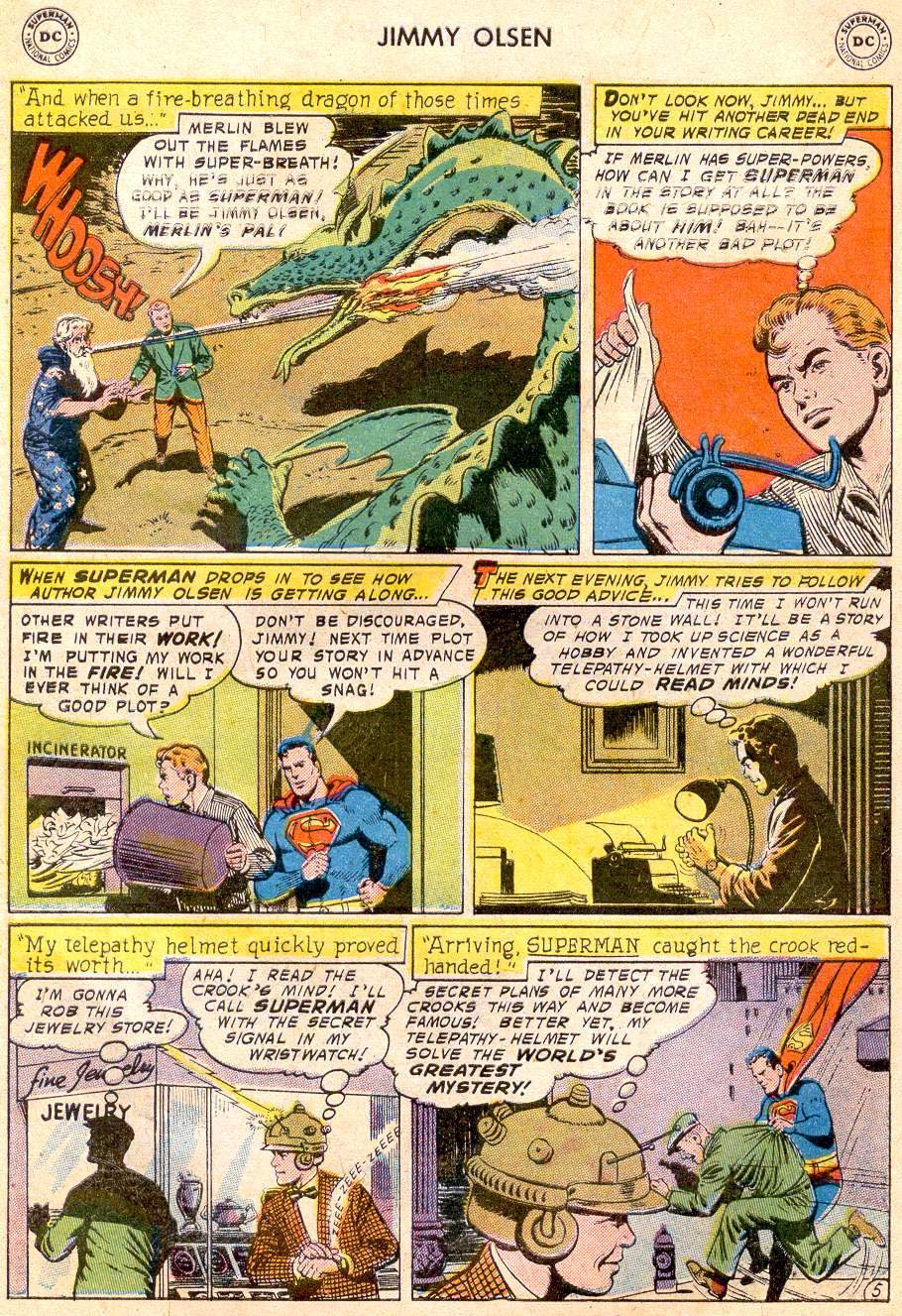 Read online Superman's Pal Jimmy Olsen comic -  Issue #29 - 7