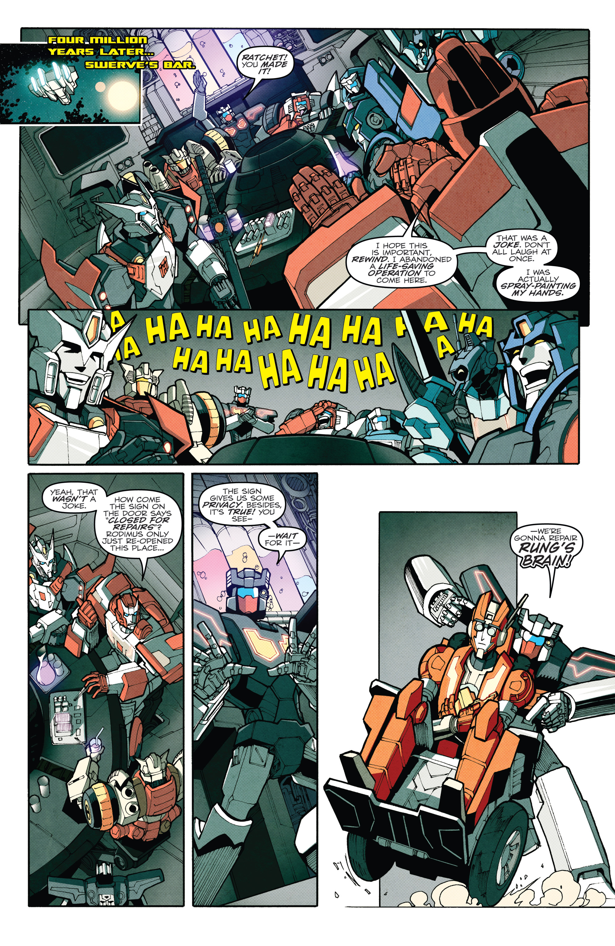 Read online Transformers: The IDW Collection Phase Two comic -  Issue # TPB 3 (Part 2) - 38