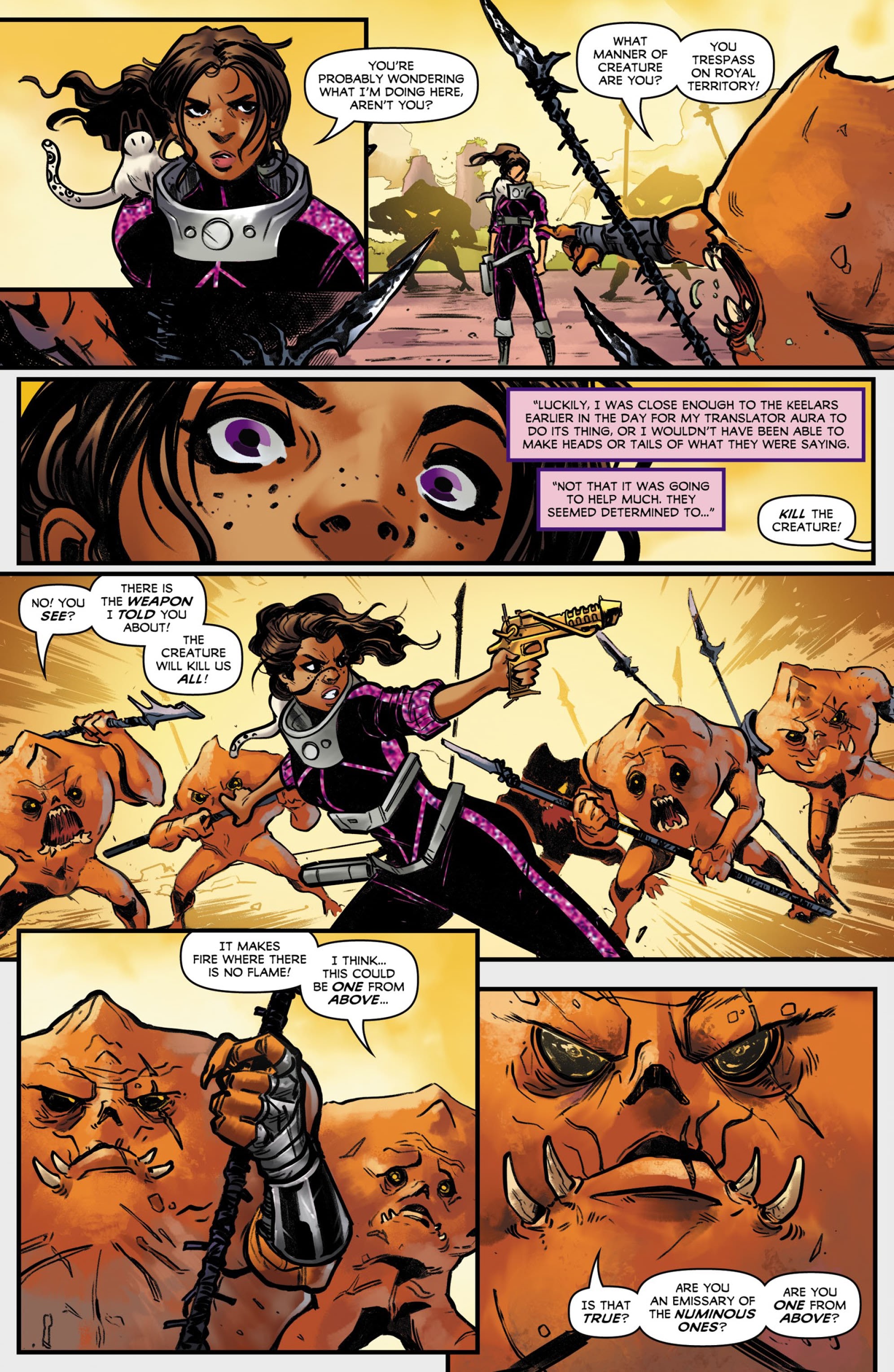 Read online Beyond the Farthest Star: Warriors of Zandar comic -  Issue #2 - 15