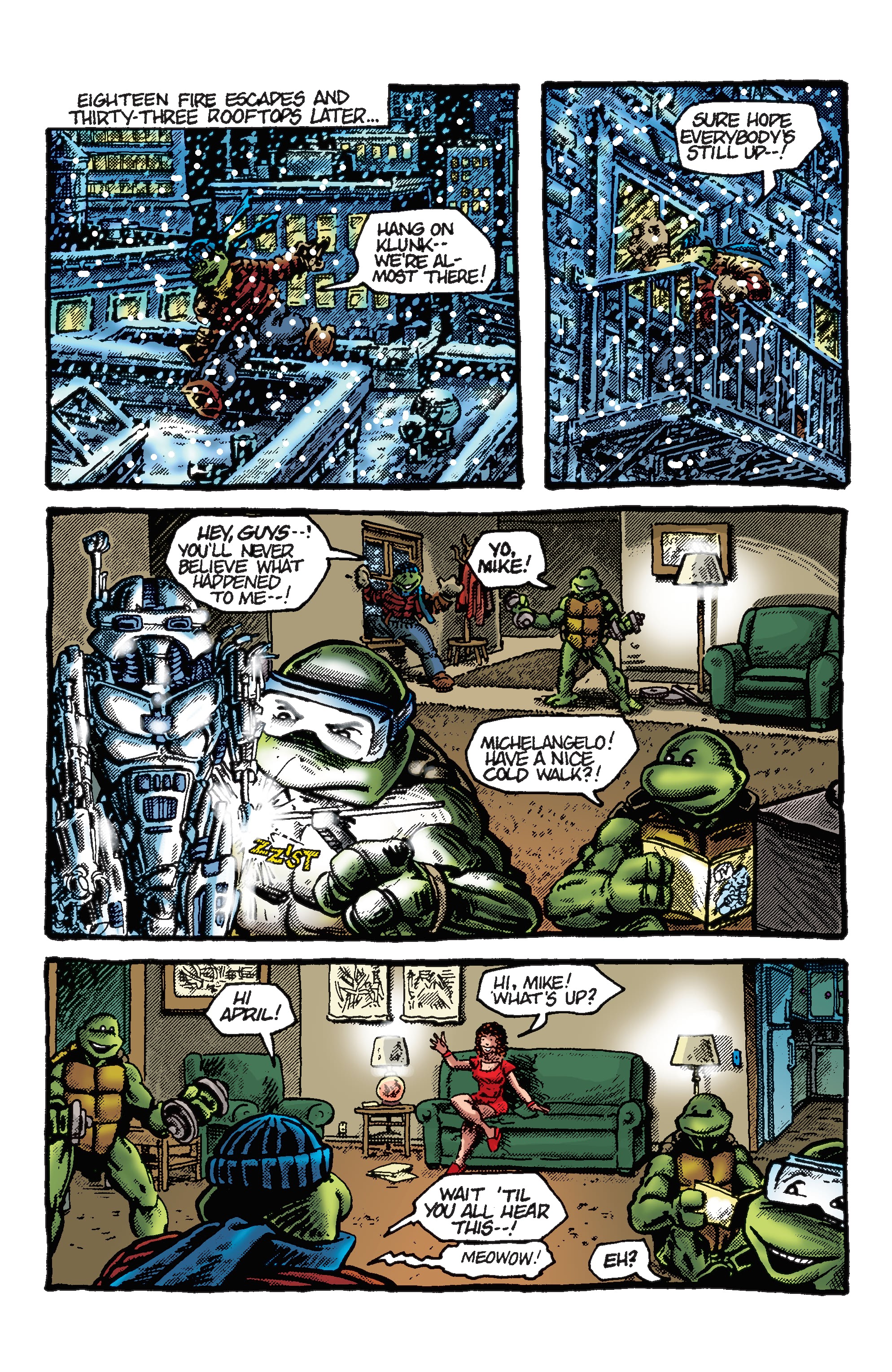 Read online Teenage Mutant Ninja Turtles: Best Of comic -  Issue # Michelangelo - 29