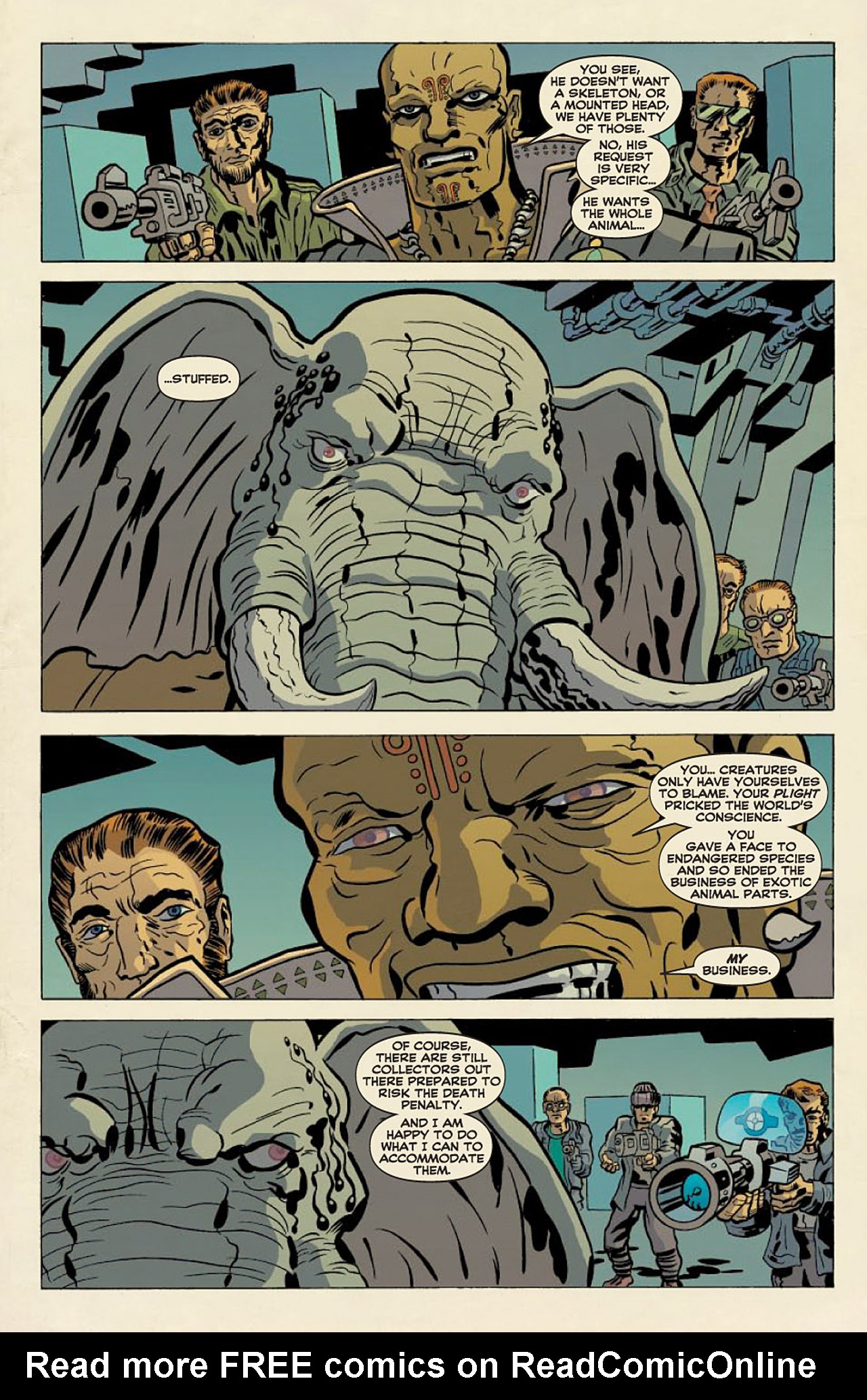 Read online Elephantmen comic -  Issue #3 - 10