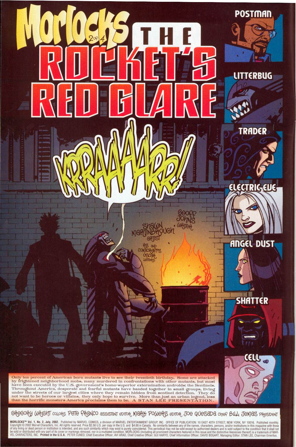 Read online Morlocks comic -  Issue #2 - 3