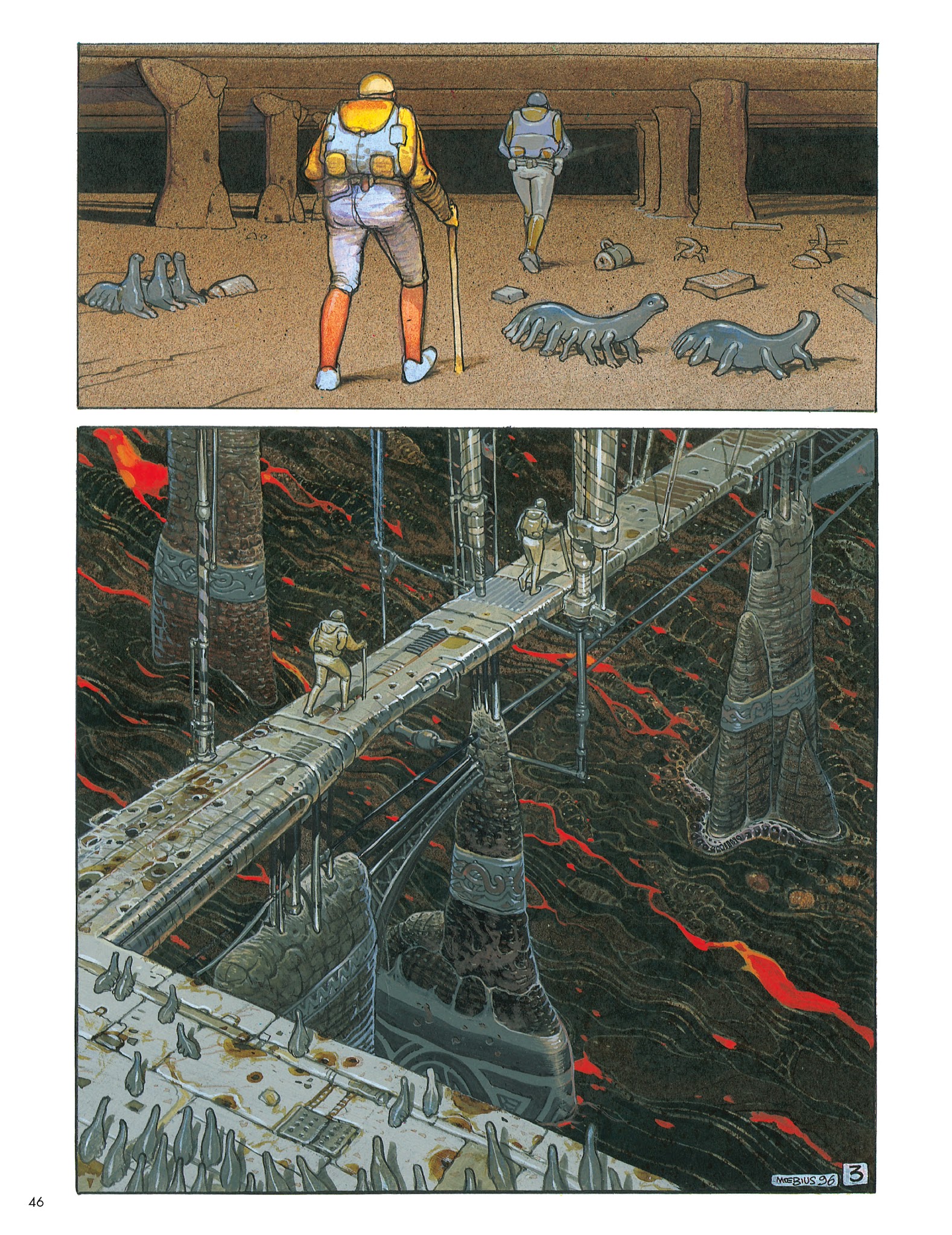 Read online Moebius Library comic -  Issue # TPB 3 - 41