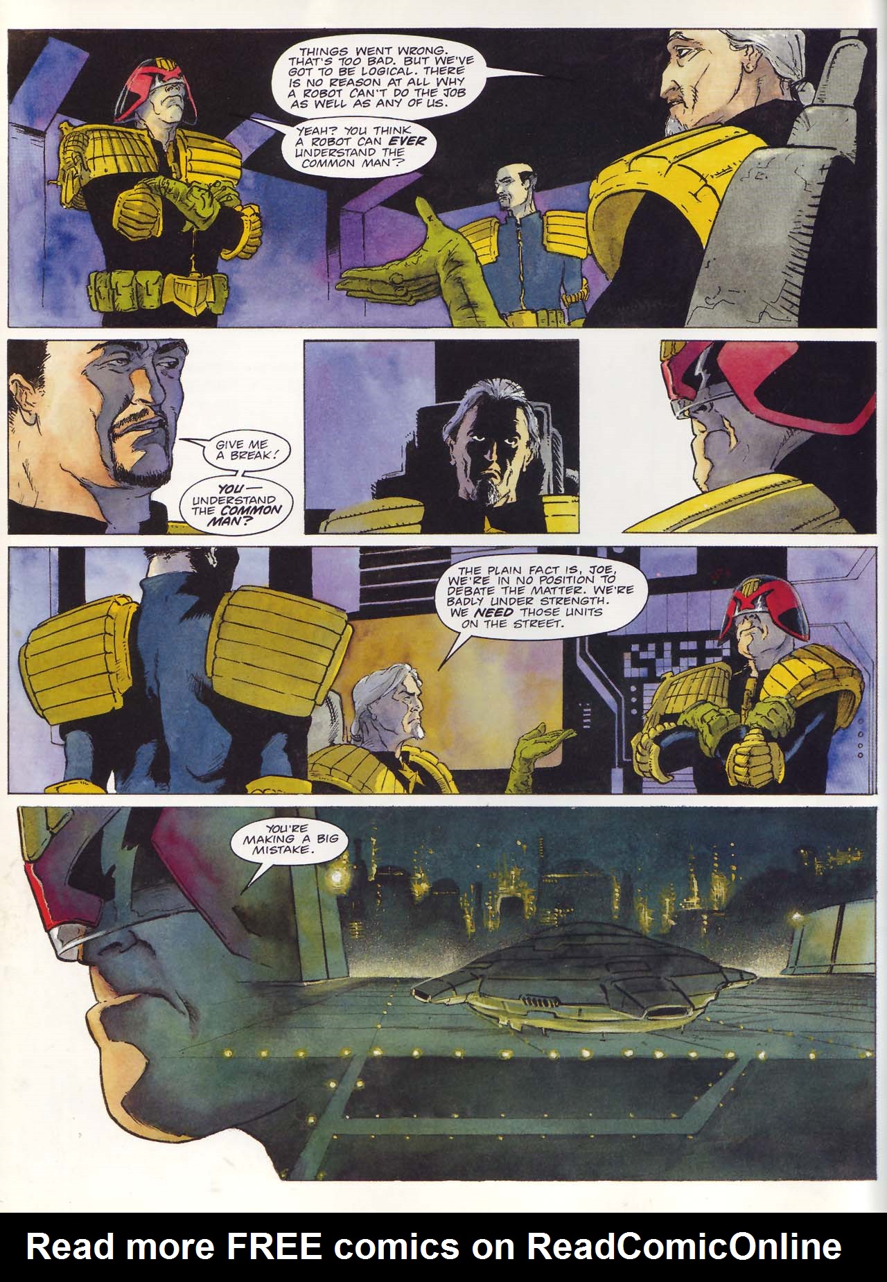 Read online Judge Dredd: Mechanismo comic -  Issue # TPB - 65