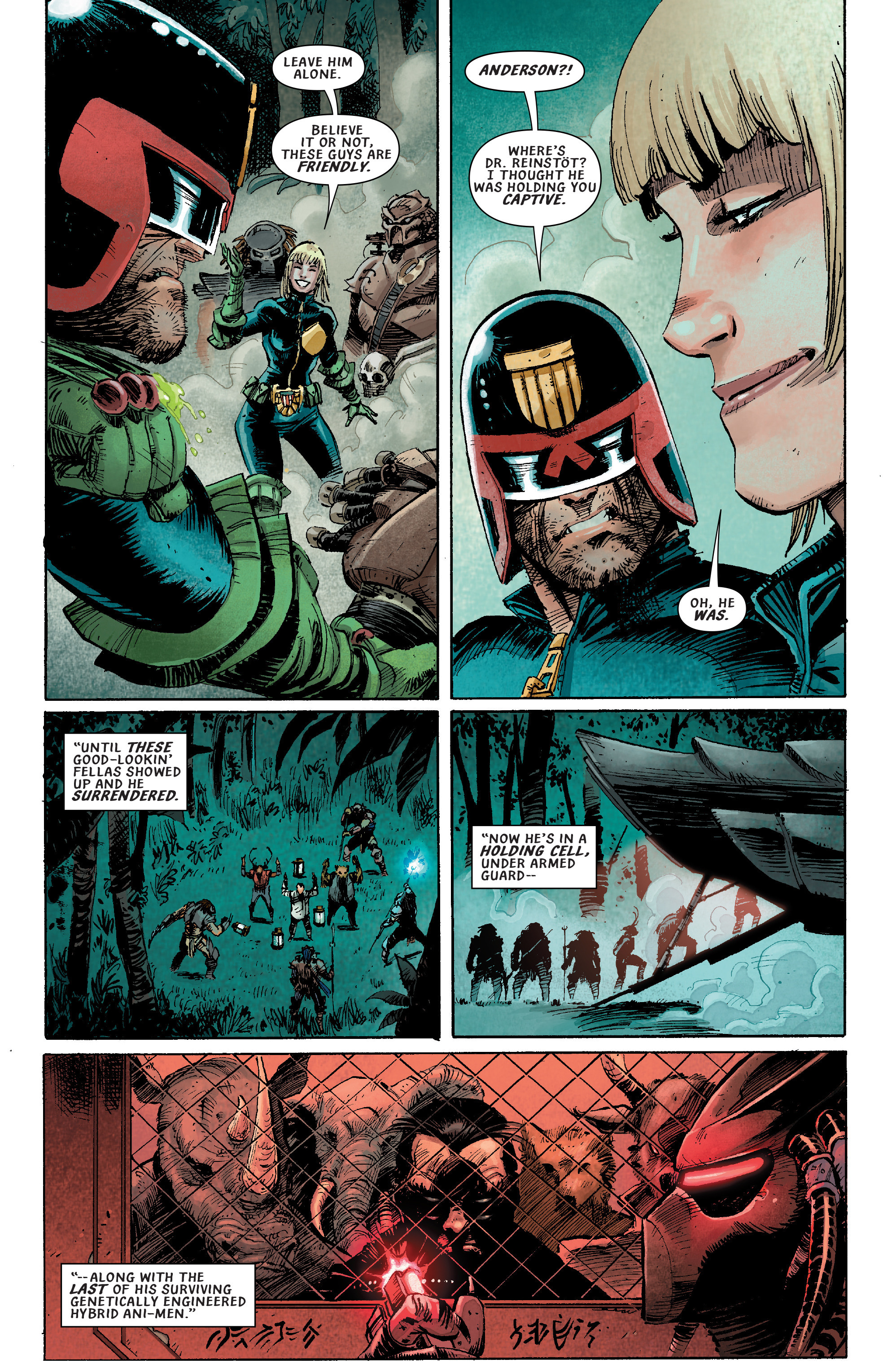 Read online Predator Vs. Judge Dredd Vs. Aliens comic -  Issue #3 - 15
