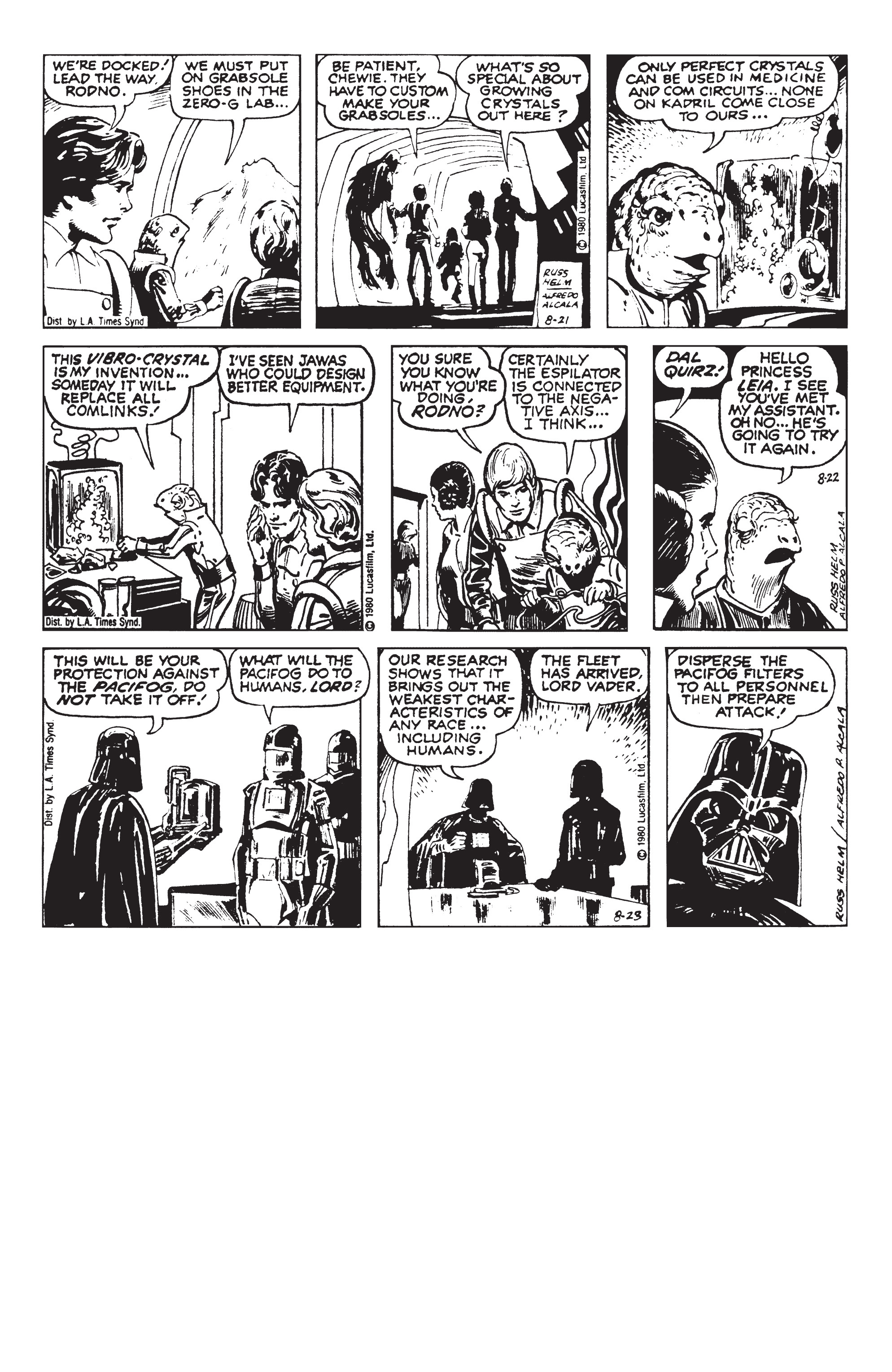 Read online Star Wars Legends: The Newspaper Strips - Epic Collection comic -  Issue # TPB (Part 3) - 85