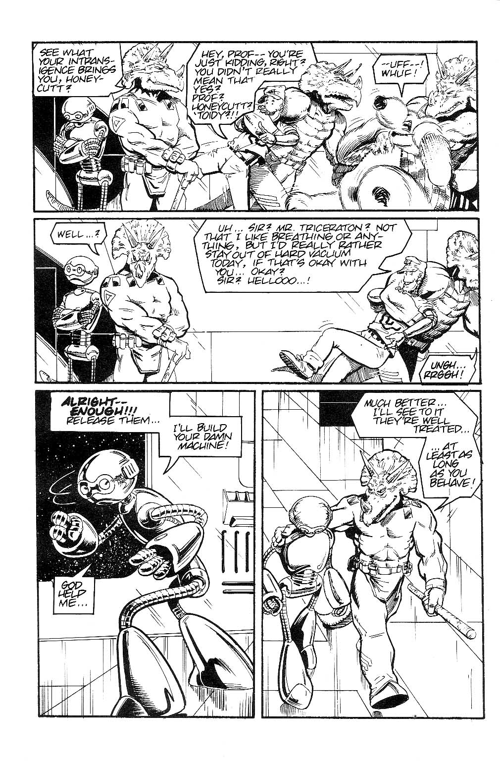 Read online Gizmo and the Fugitoid comic -  Issue #2 - 7