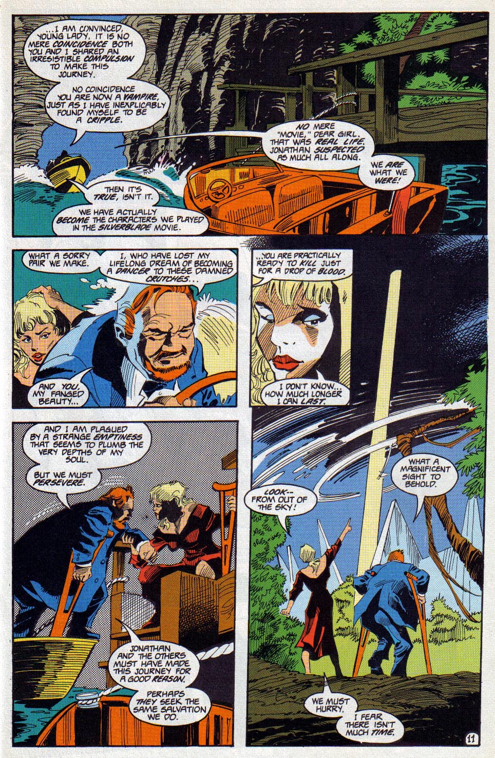 Read online Silverblade comic -  Issue #12 - 12