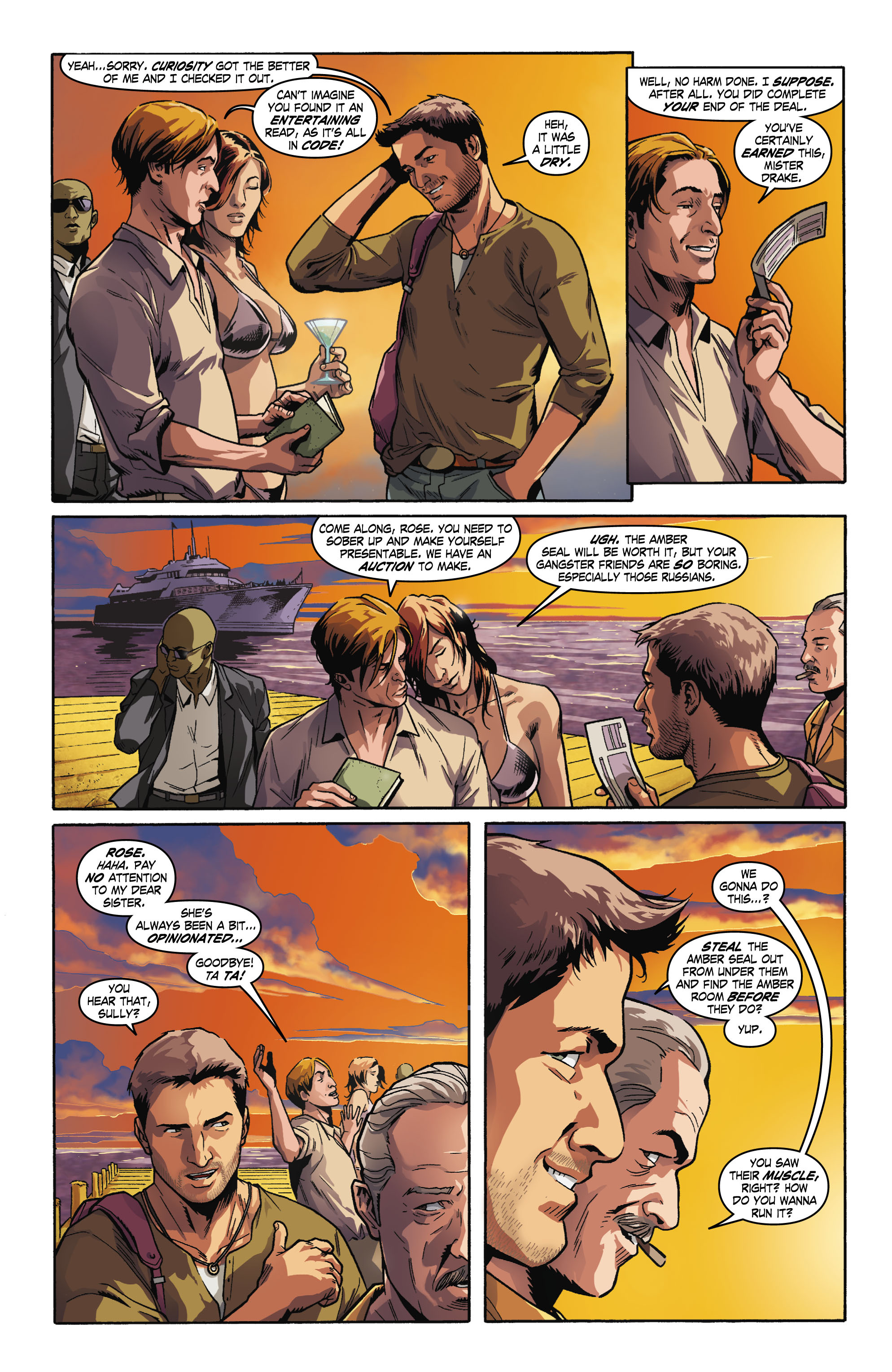 Read online Uncharted comic -  Issue #1 - 17