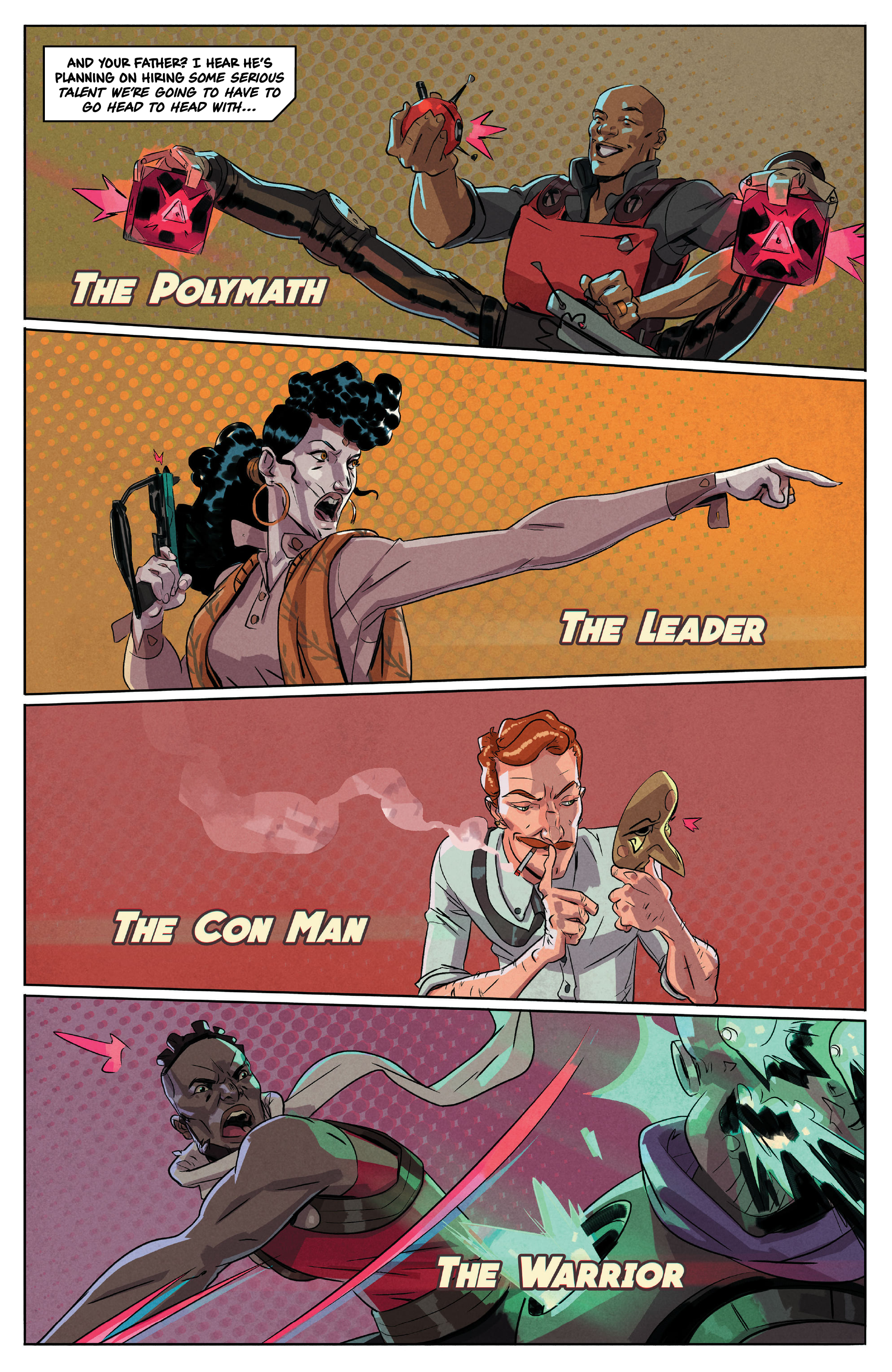 Read online New Masters comic -  Issue #1 - 33