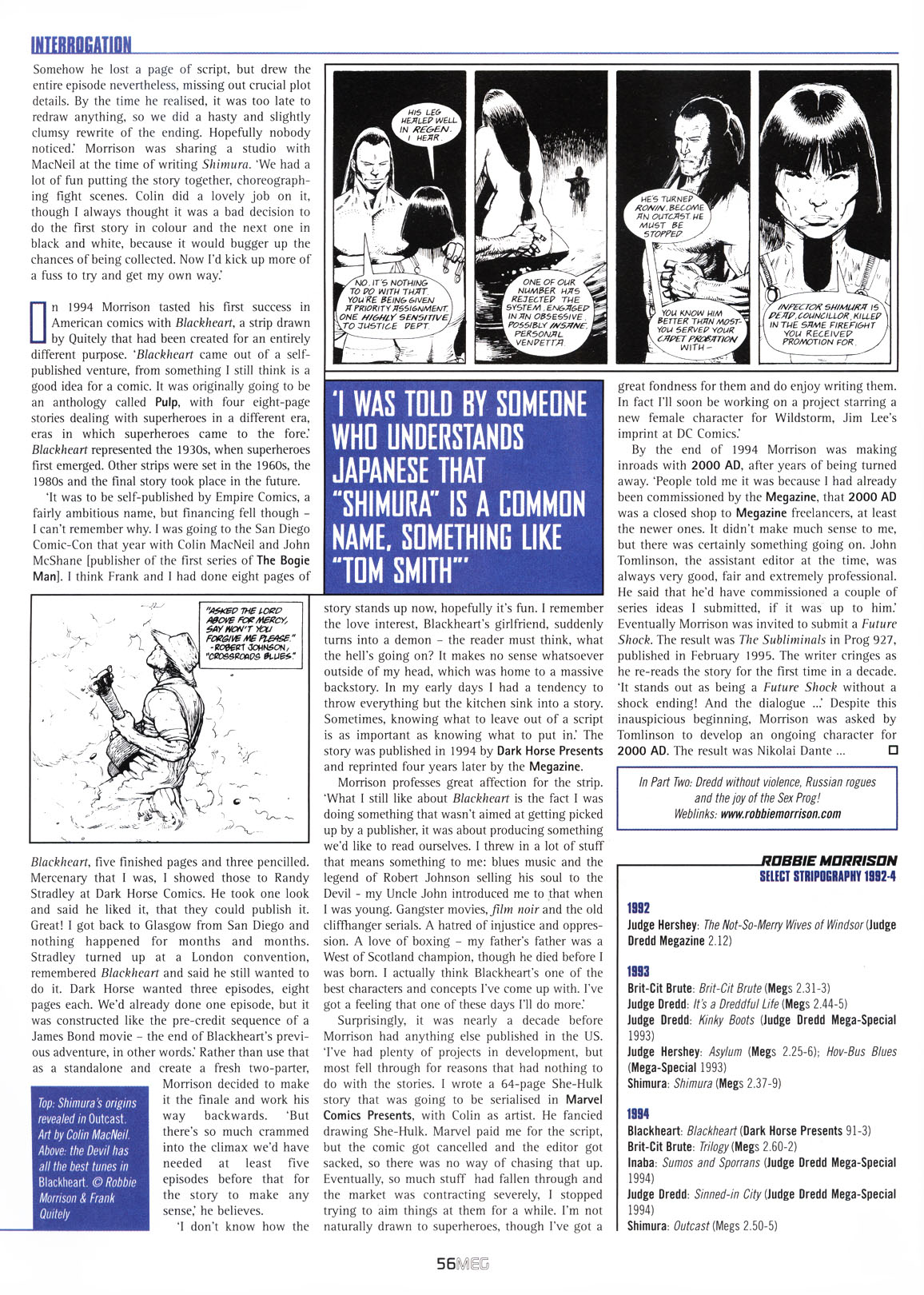 Read online Judge Dredd Megazine (Vol. 5) comic -  Issue #234 - 54