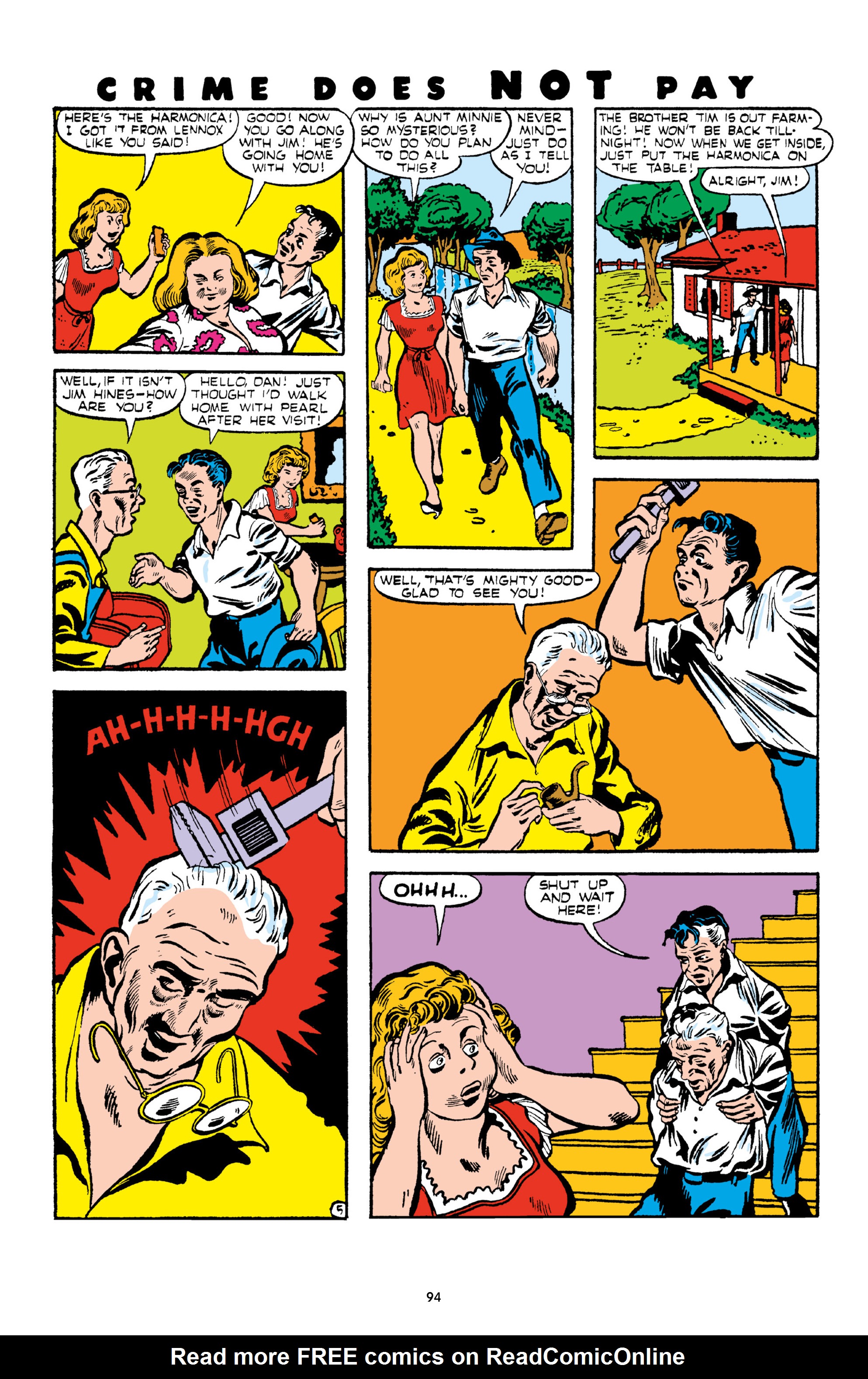 Read online Crime Does Not Pay Archives comic -  Issue # TPB 6 (Part 1) - 96